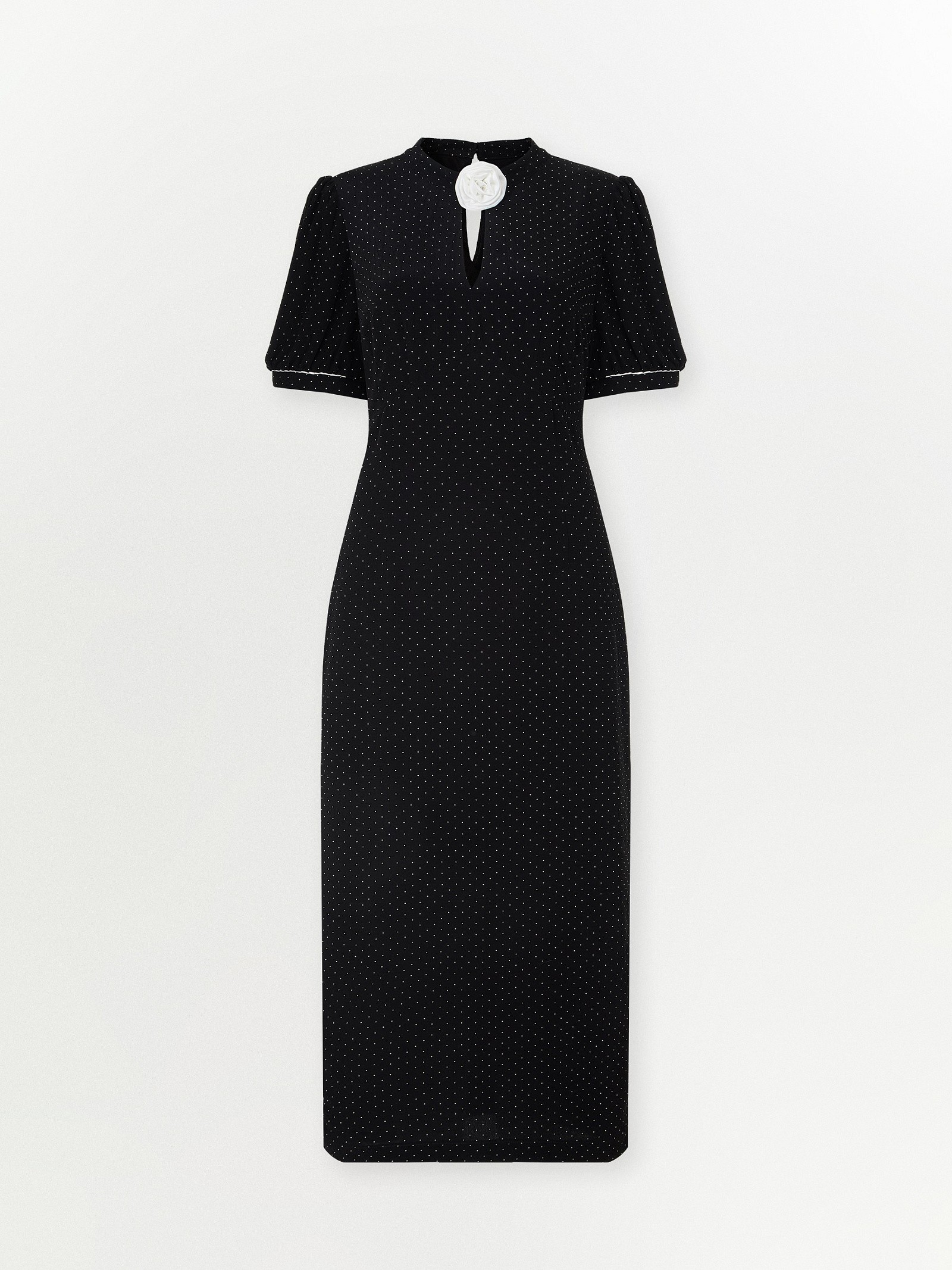 Платье в горох