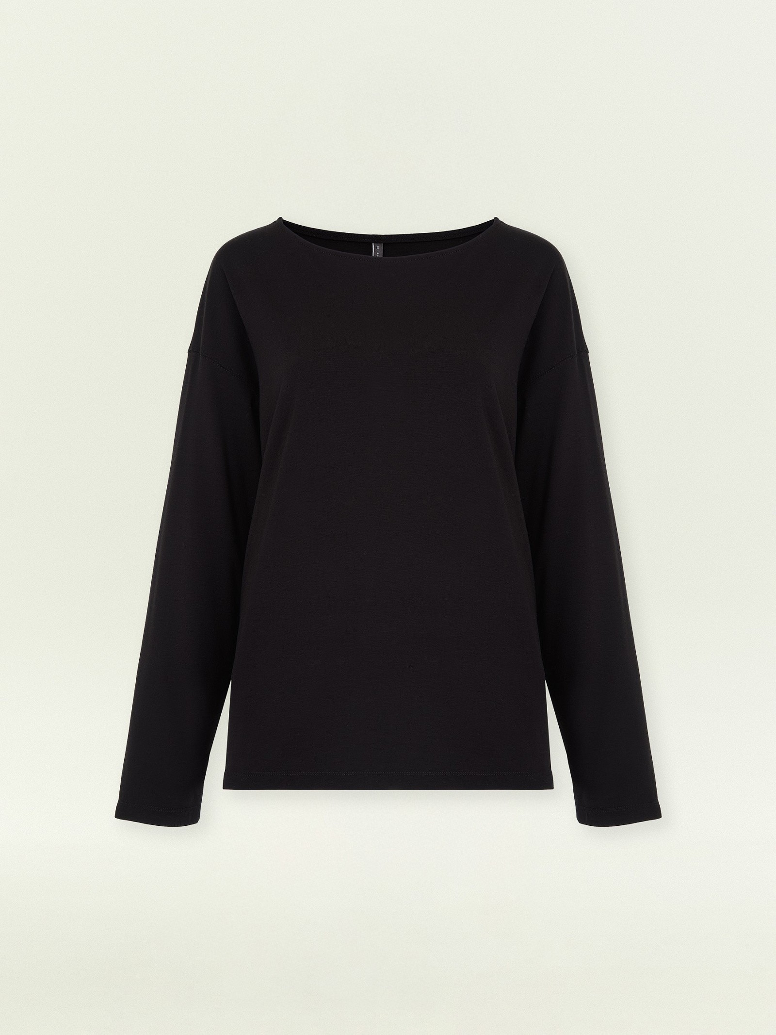 Лонгслив однотонный