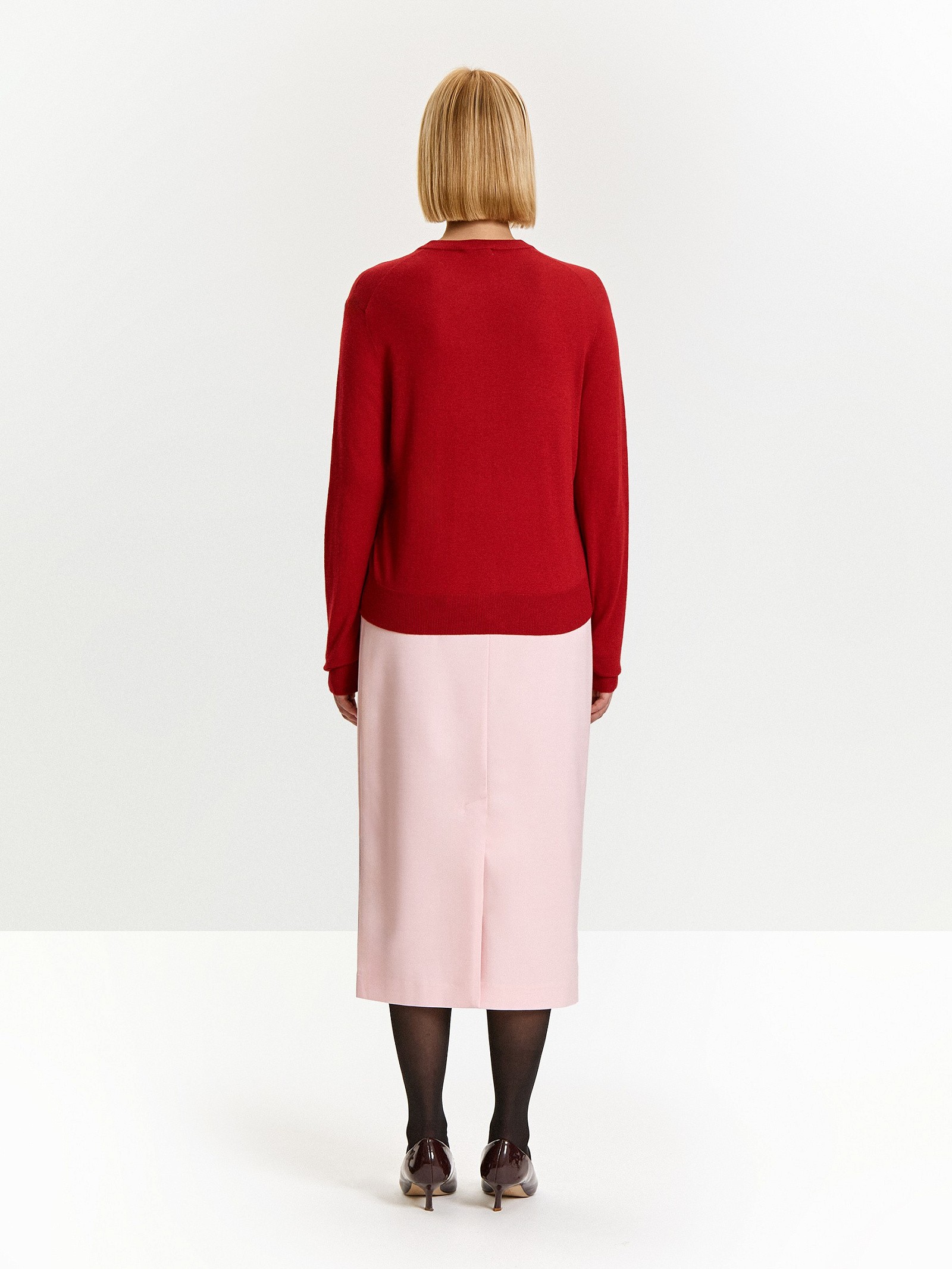 Кардиган с содержанием шерсти