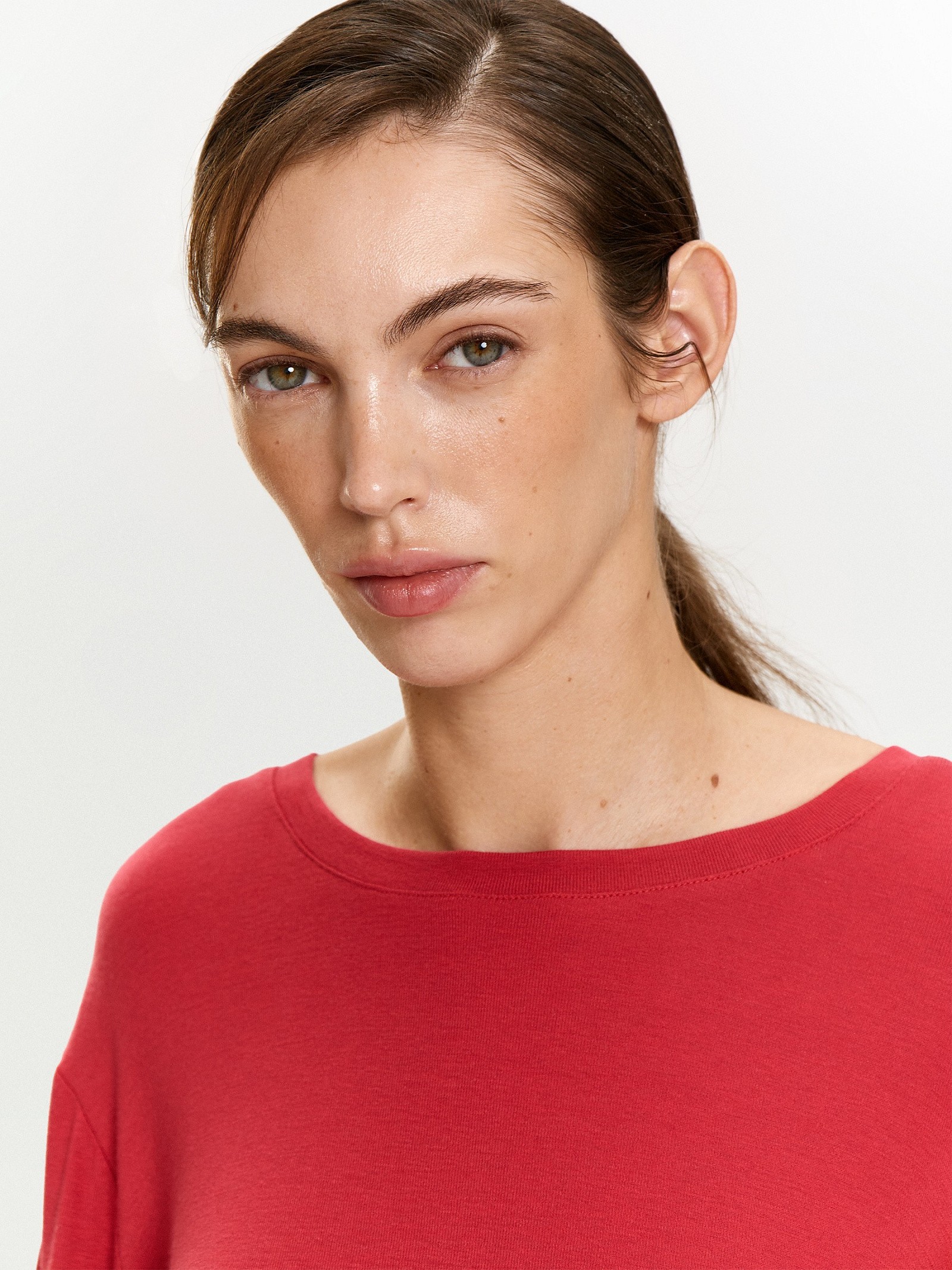 Лонгслив с содержанием шерсти