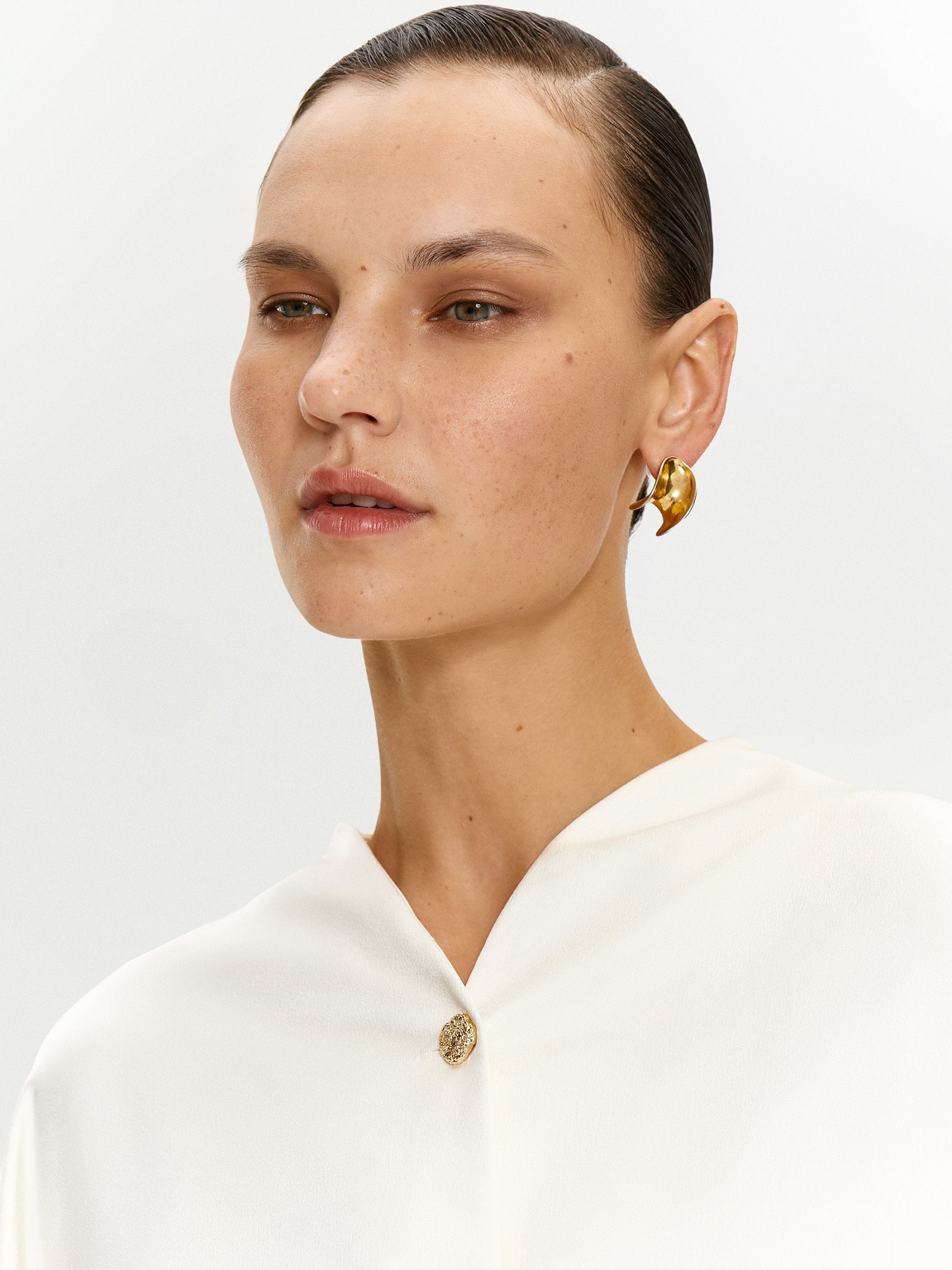 Блузка с длинным рукавом