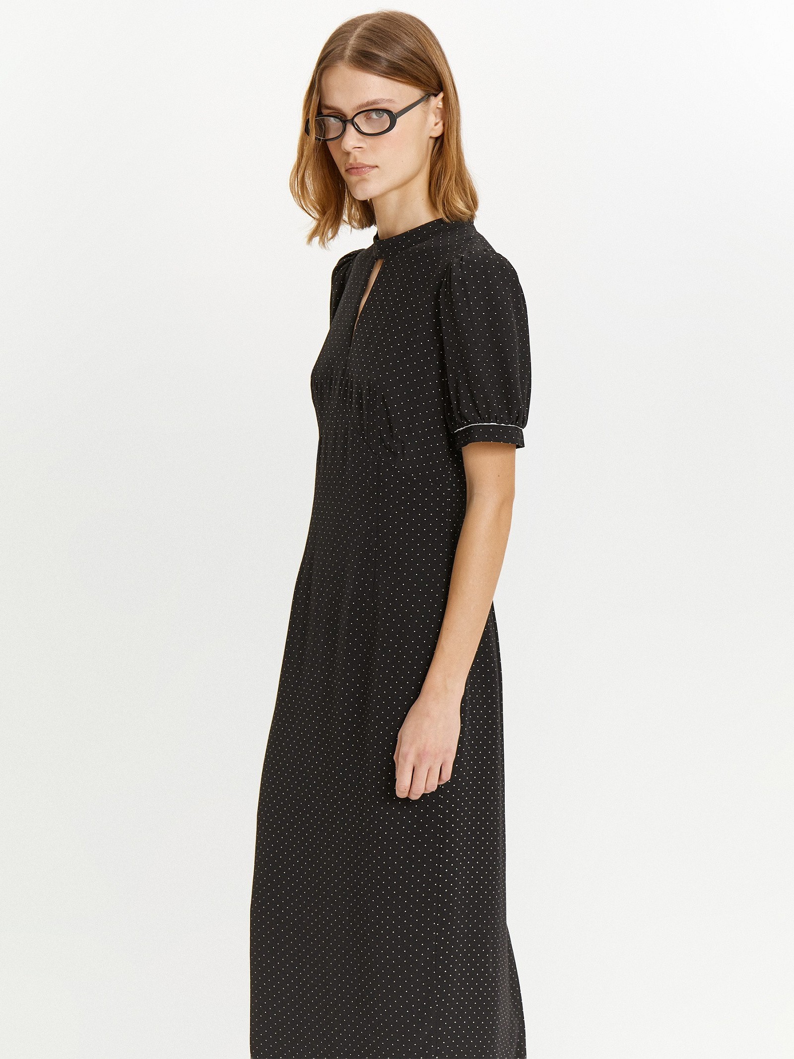 Платье в горох