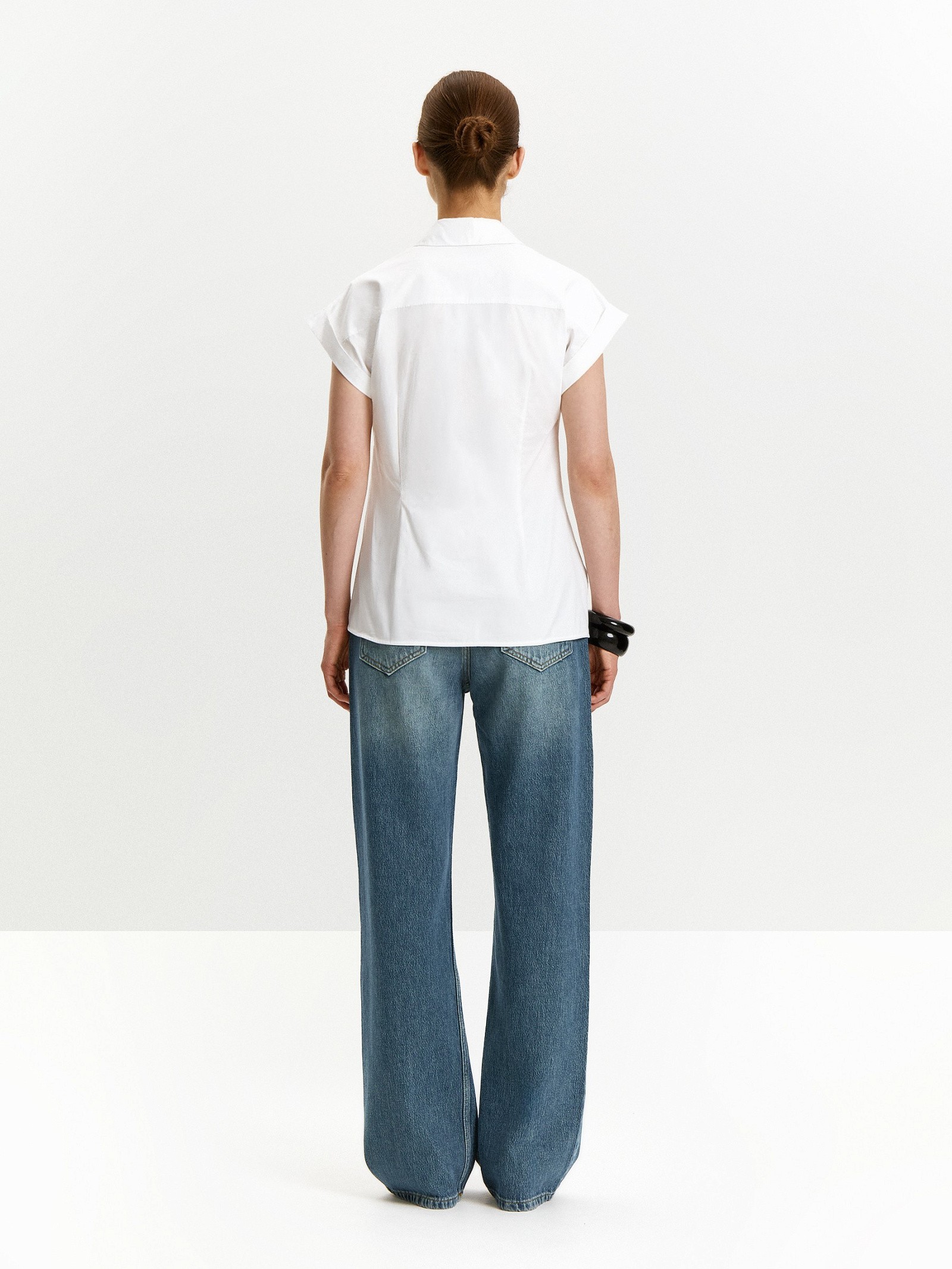 Рубашка с коротким рукавом из 100% хлопка