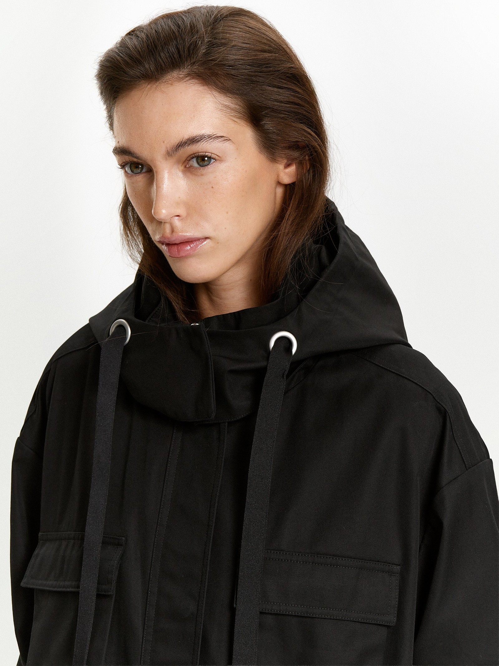 Плащ из хлопка