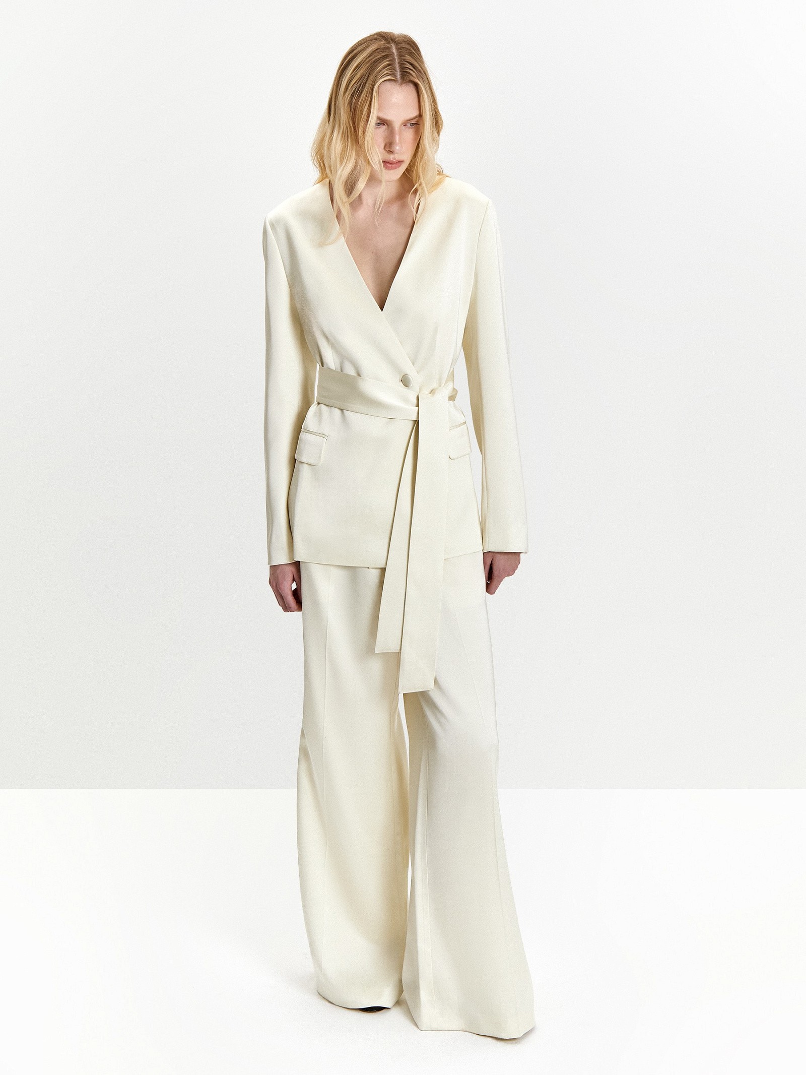 Брюки прямого кроя