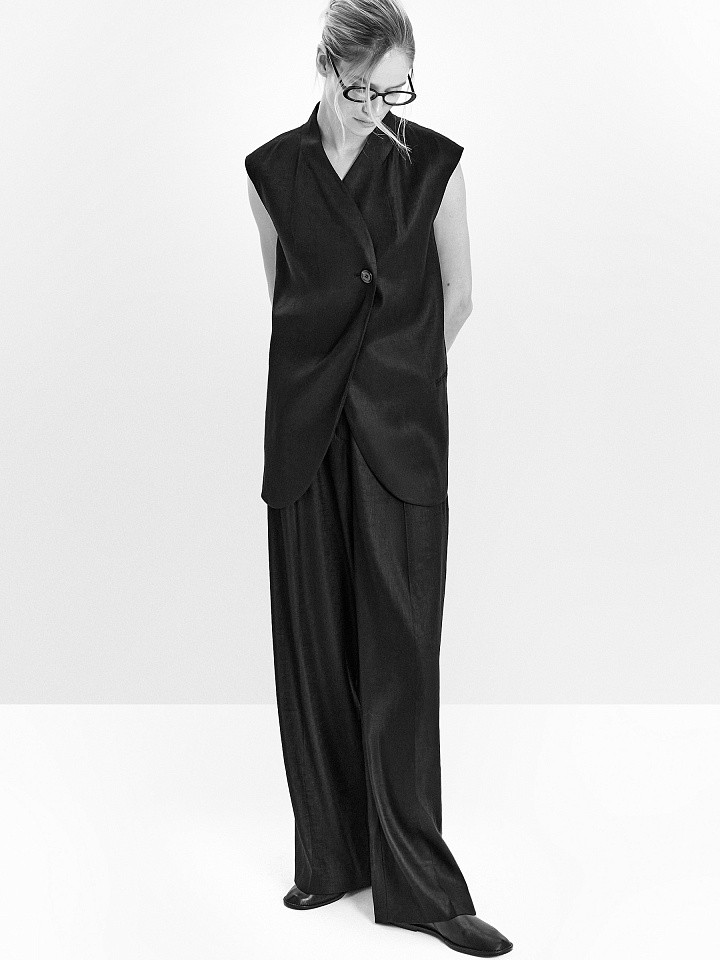 Брюки палаццо