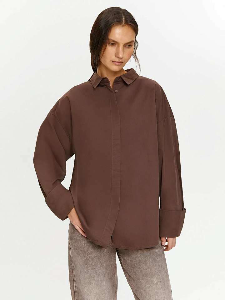 Рубашка удлиненная