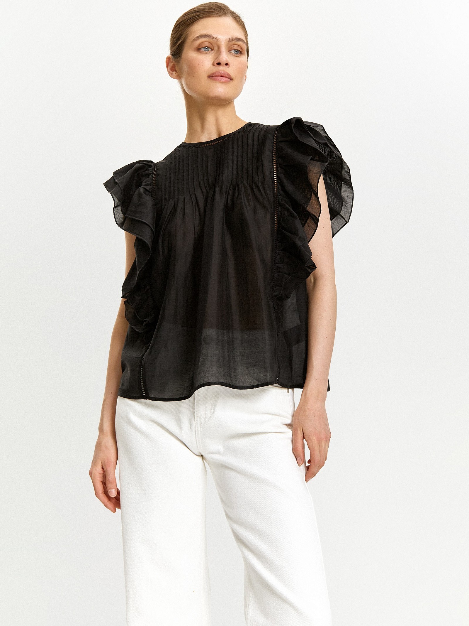 Блуза из тенсела