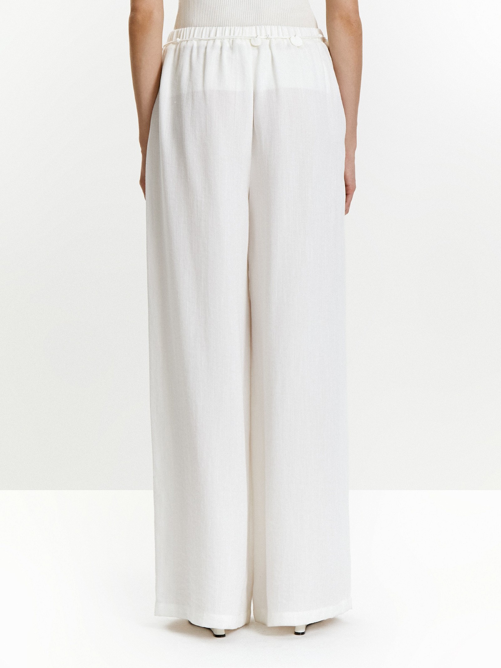 Брюки широкого кроя