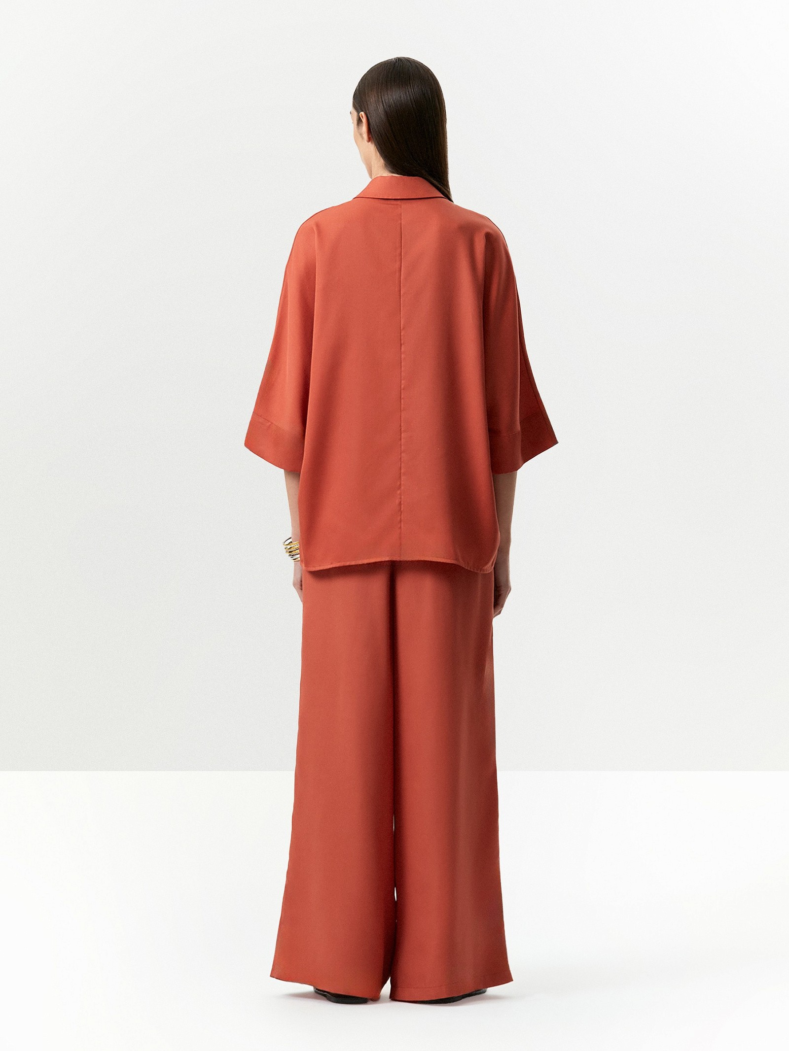 Рубашка из 100% тенсела