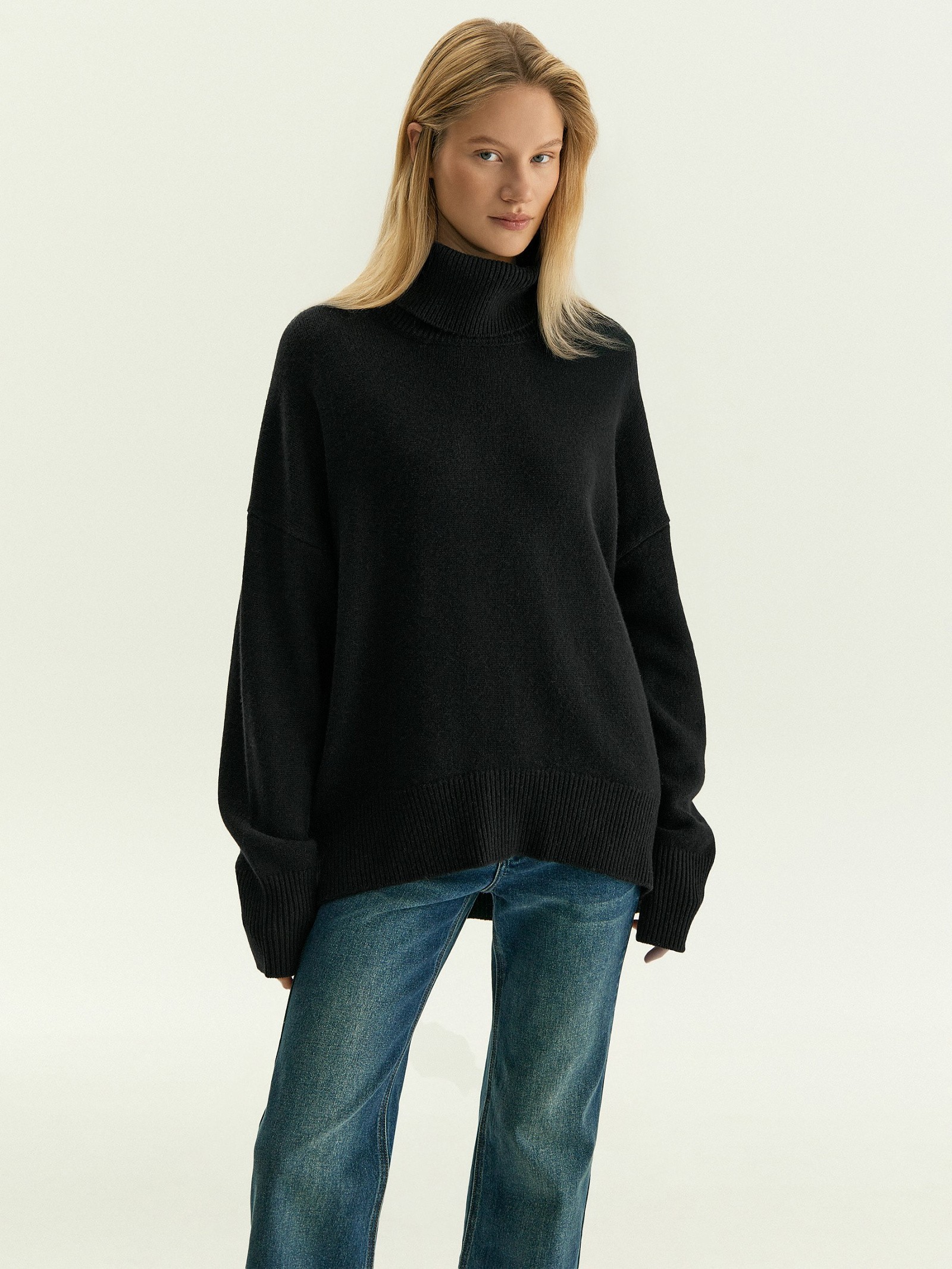 Свитер с содержанием кашемира