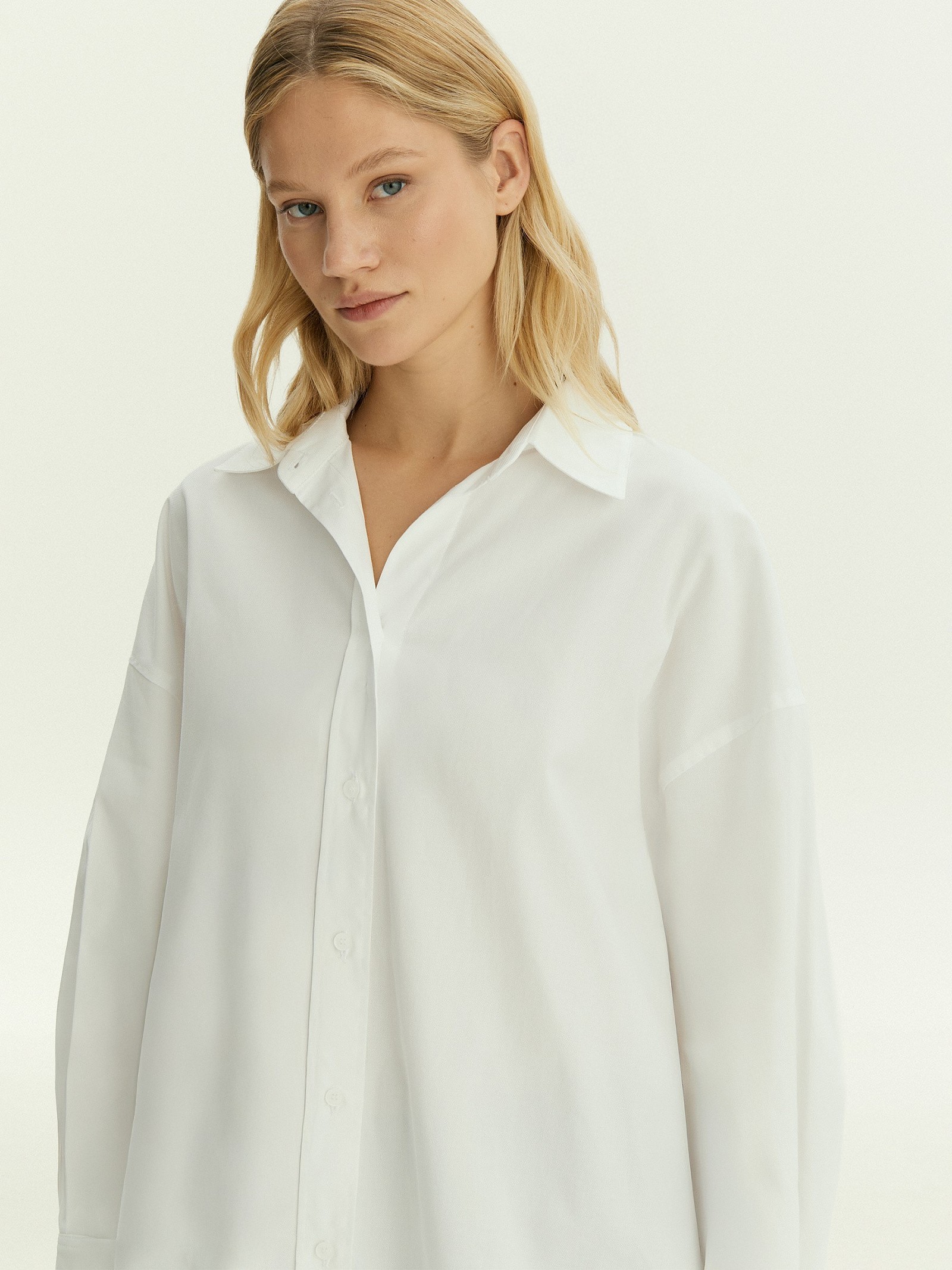 Рубашка из хлопка Оксфорд