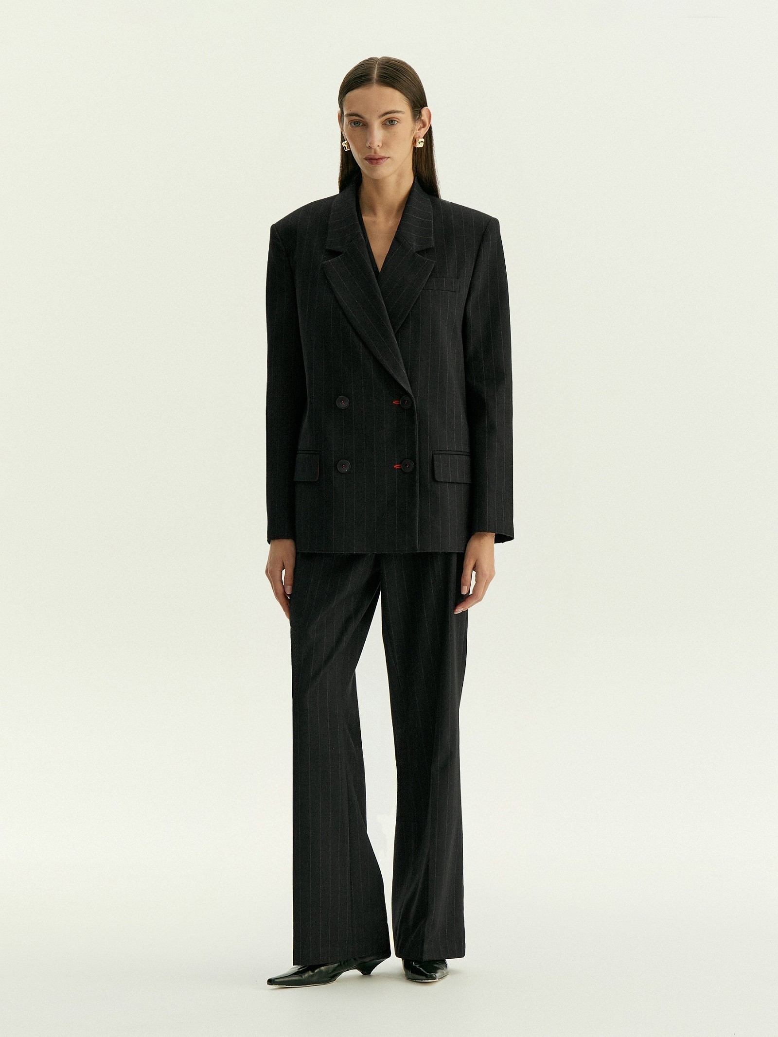 Жакет в полоску