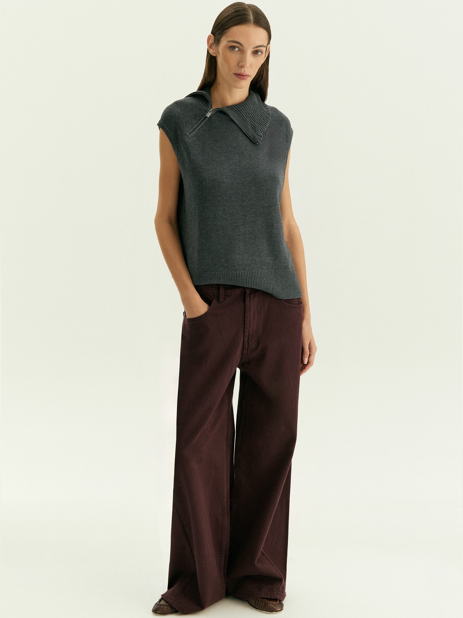 Джинсы Wide Leg 378