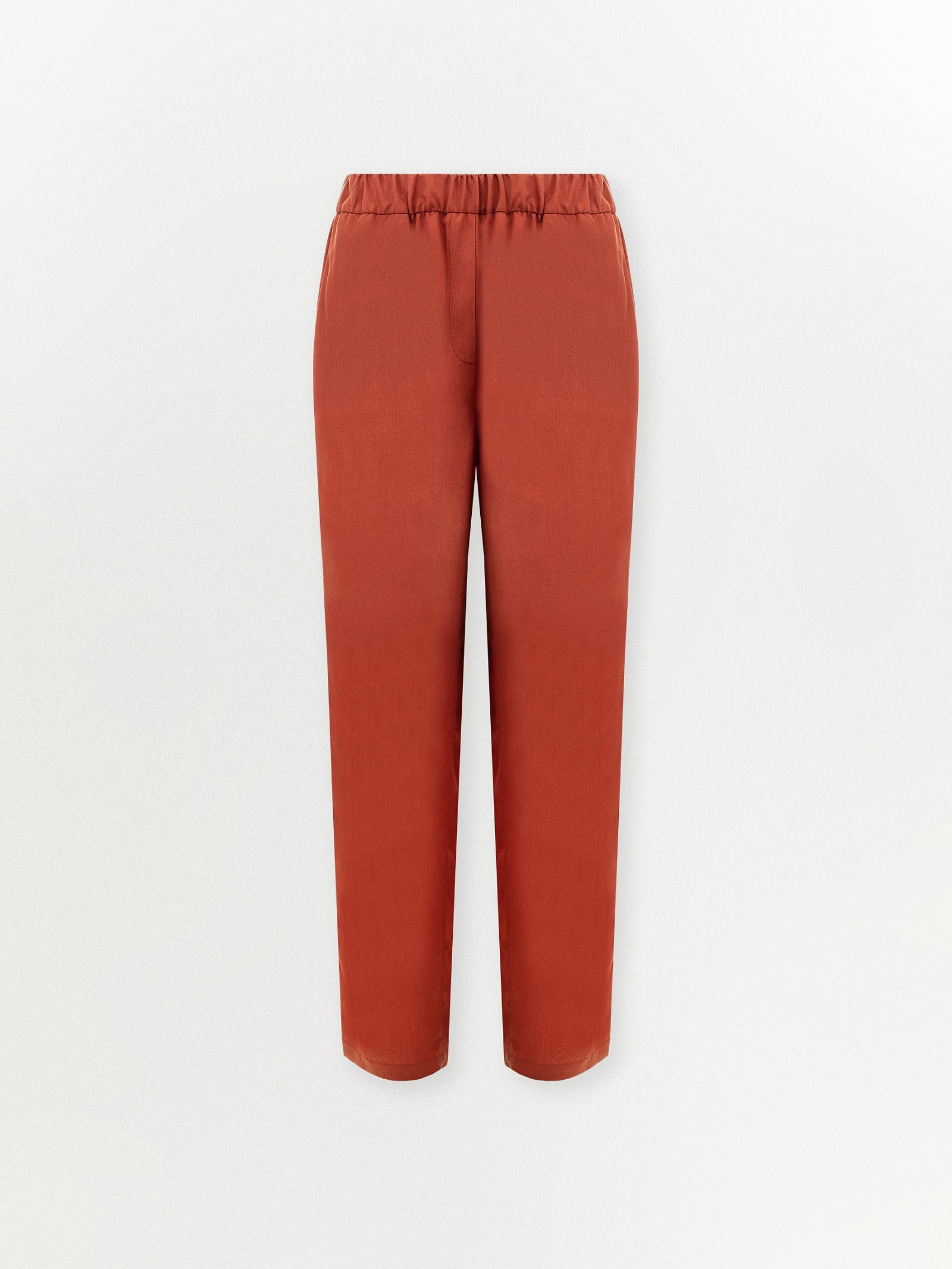 Брюки зауженного кроя из 100% тенсела