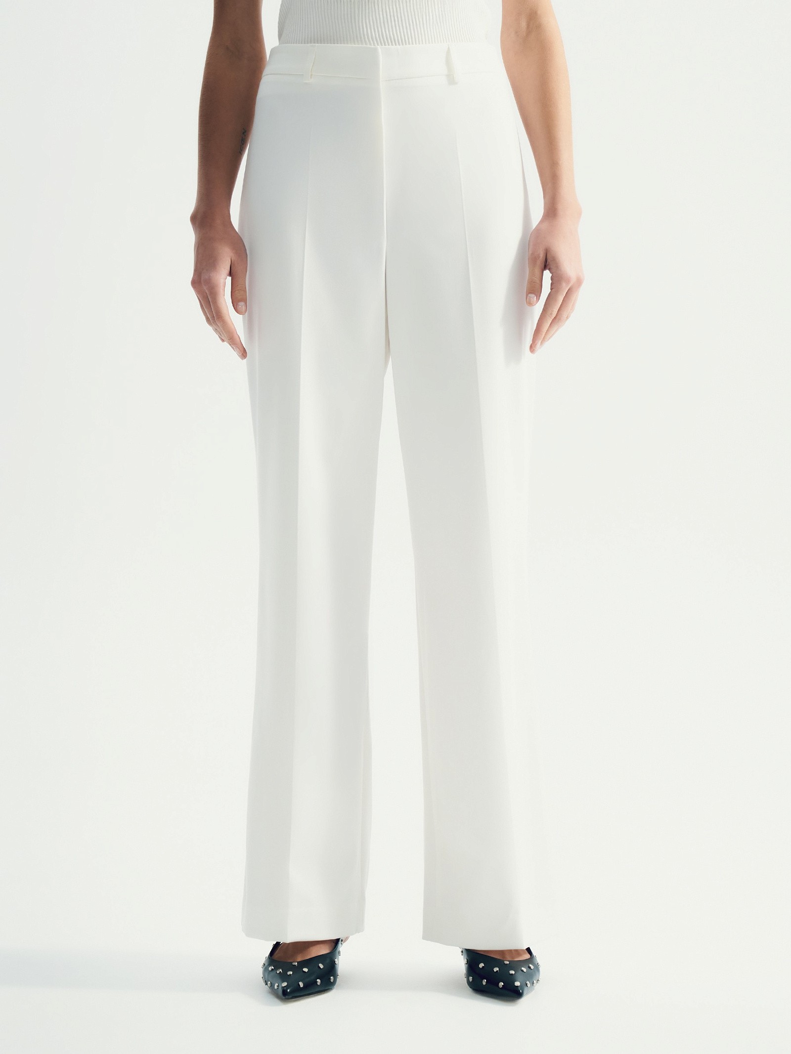 Брюки широкого кроя