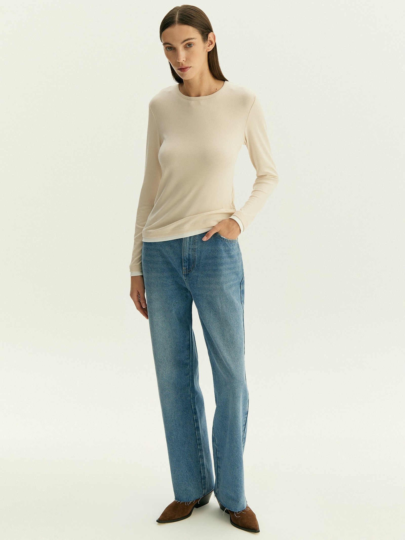 Джинсы Mom Fit 369