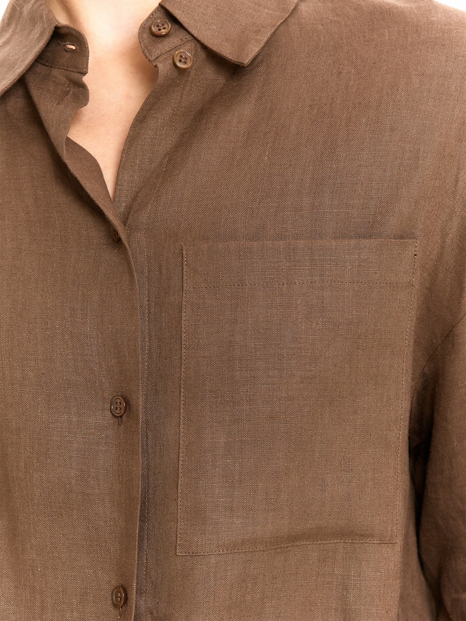 Рубашка из 100% льна