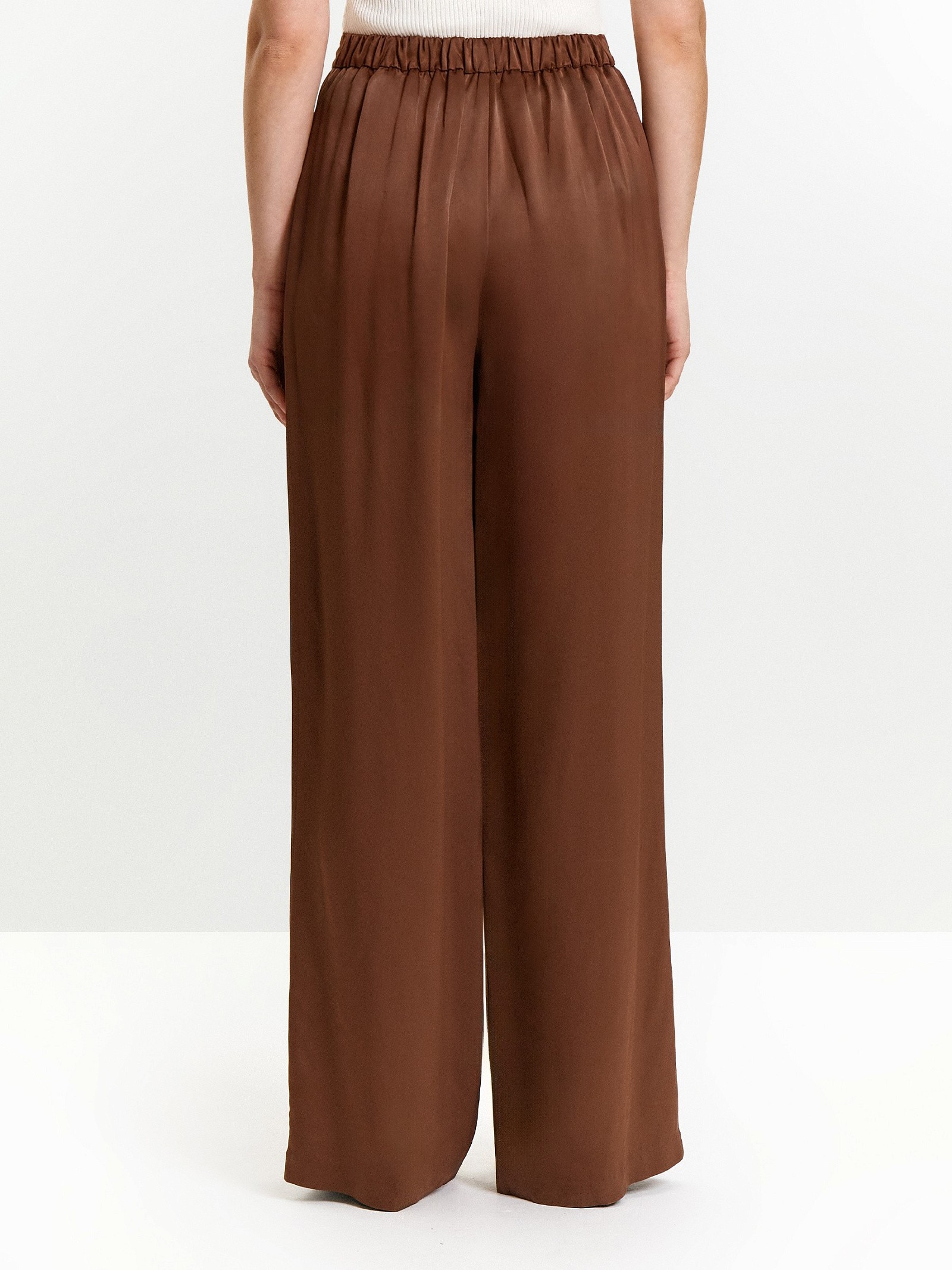 Брюки широкого кроя