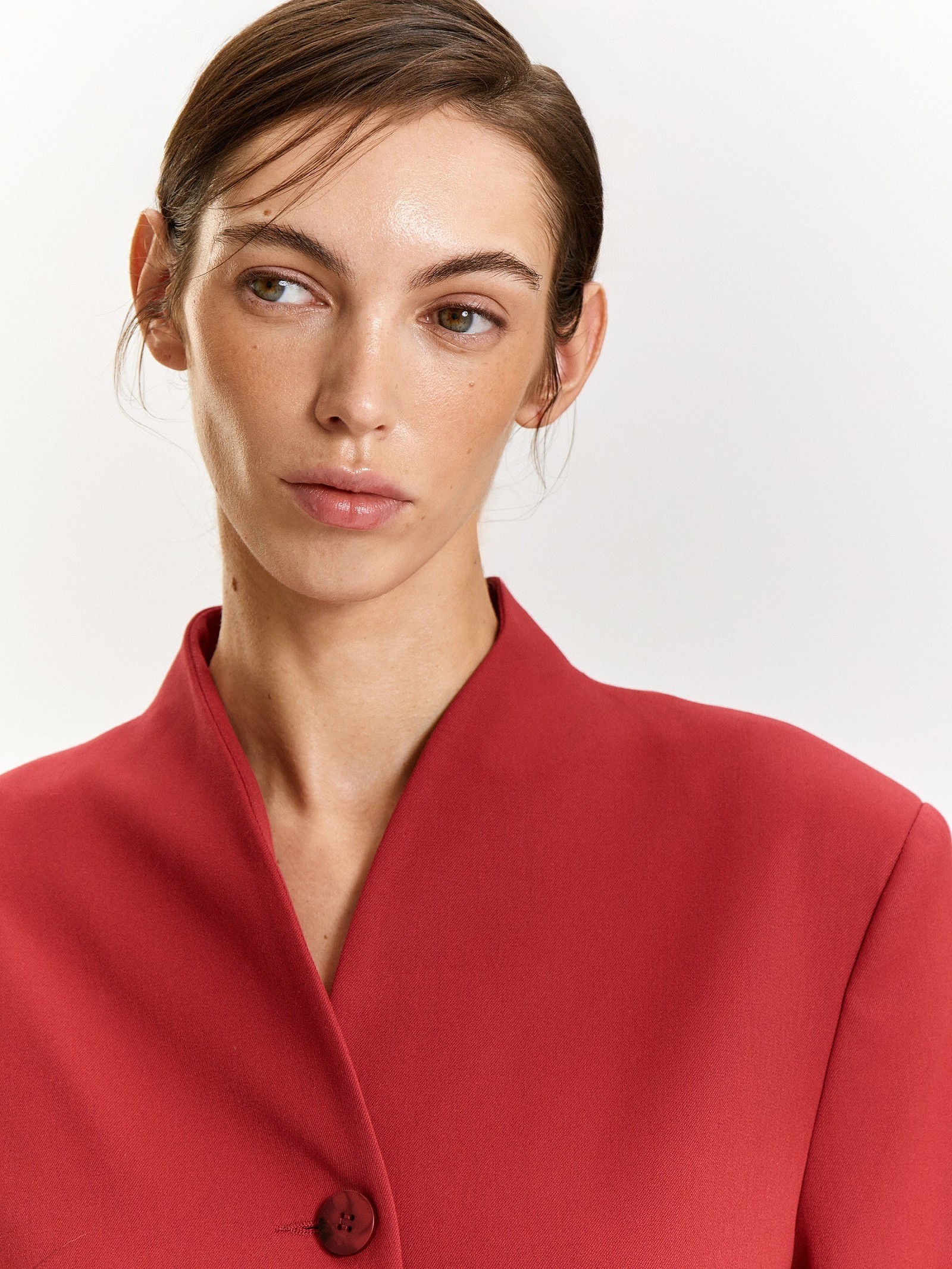 Жакет без лацканов