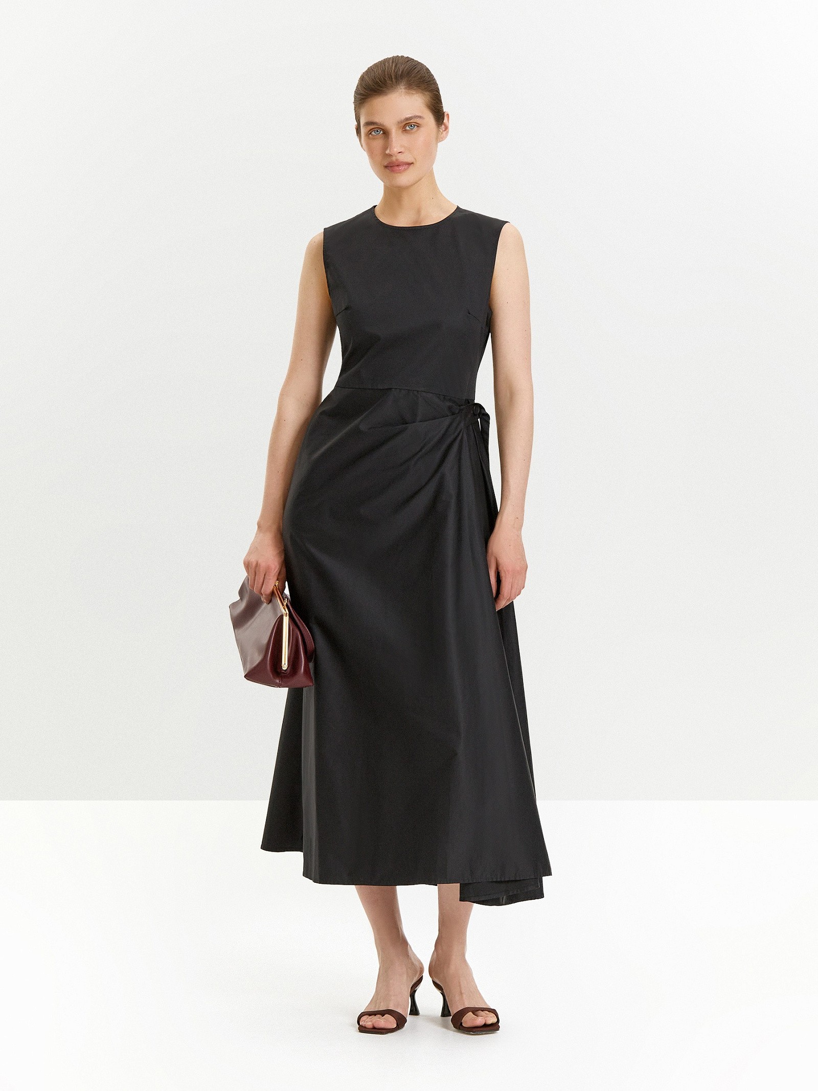 Платье макси из 100% хлопка