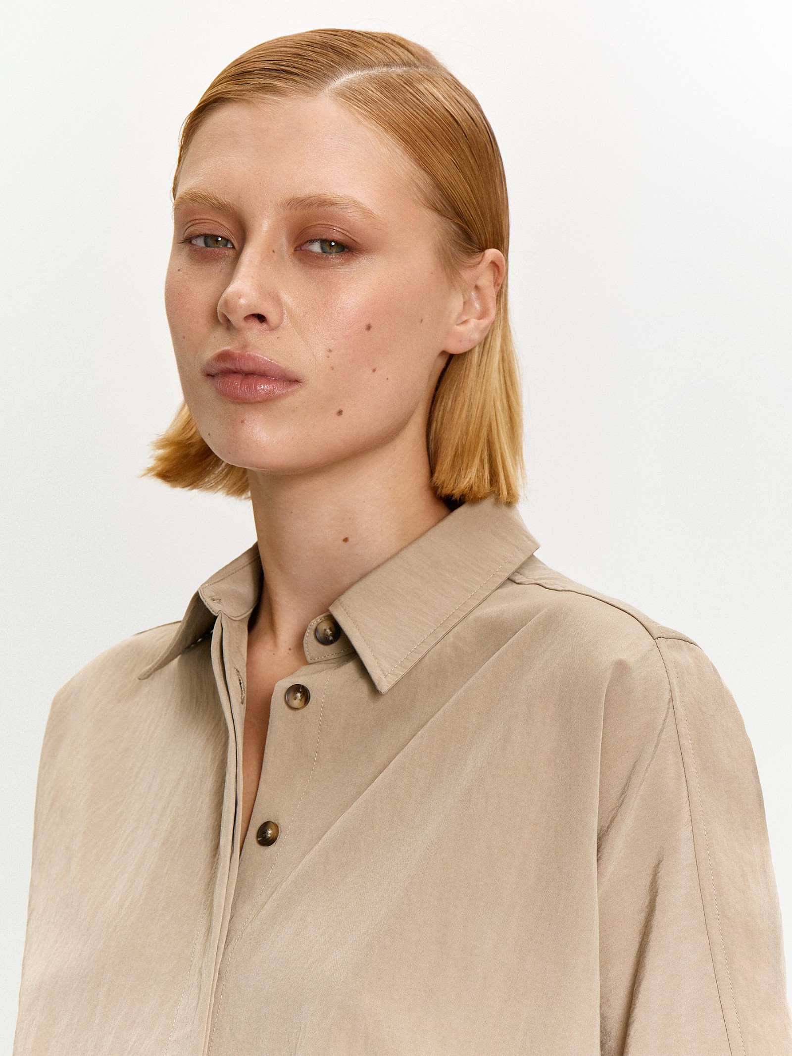 Рубашка свободного кроя