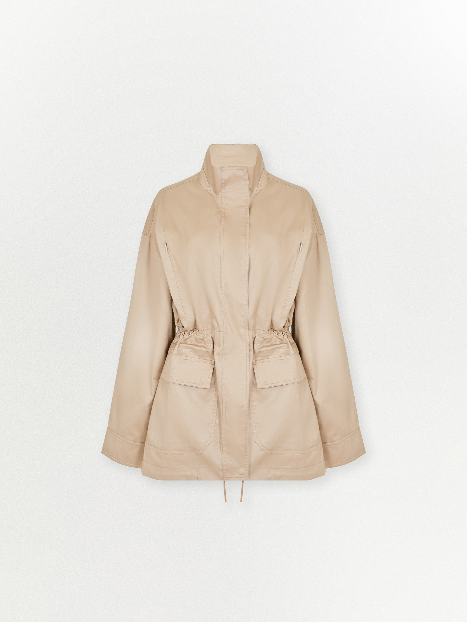 Плащ на молнии