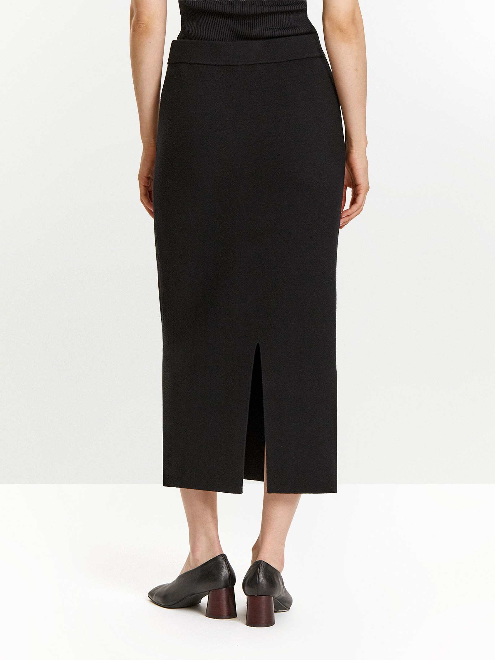 Юбка с содержанием шерсти