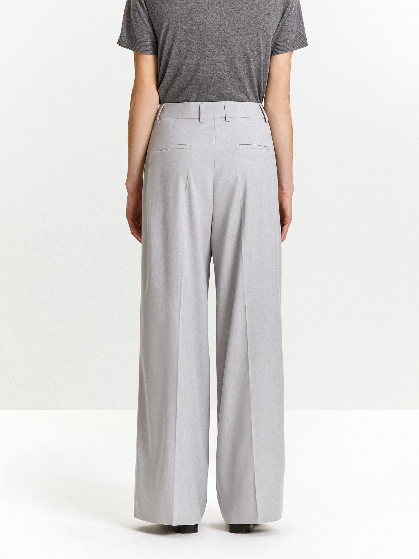 Брюки широкого кроя