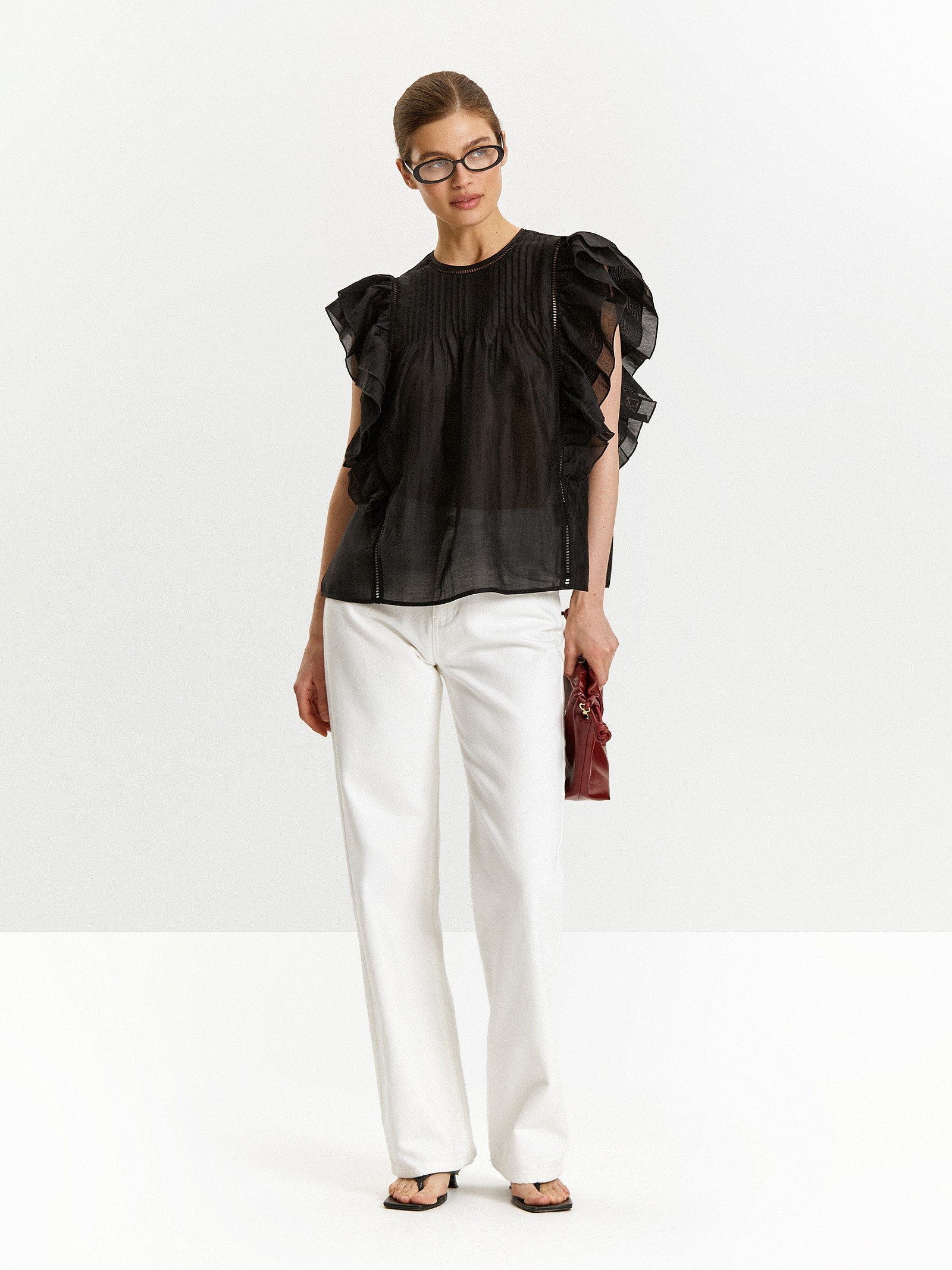 Блуза из тенсела