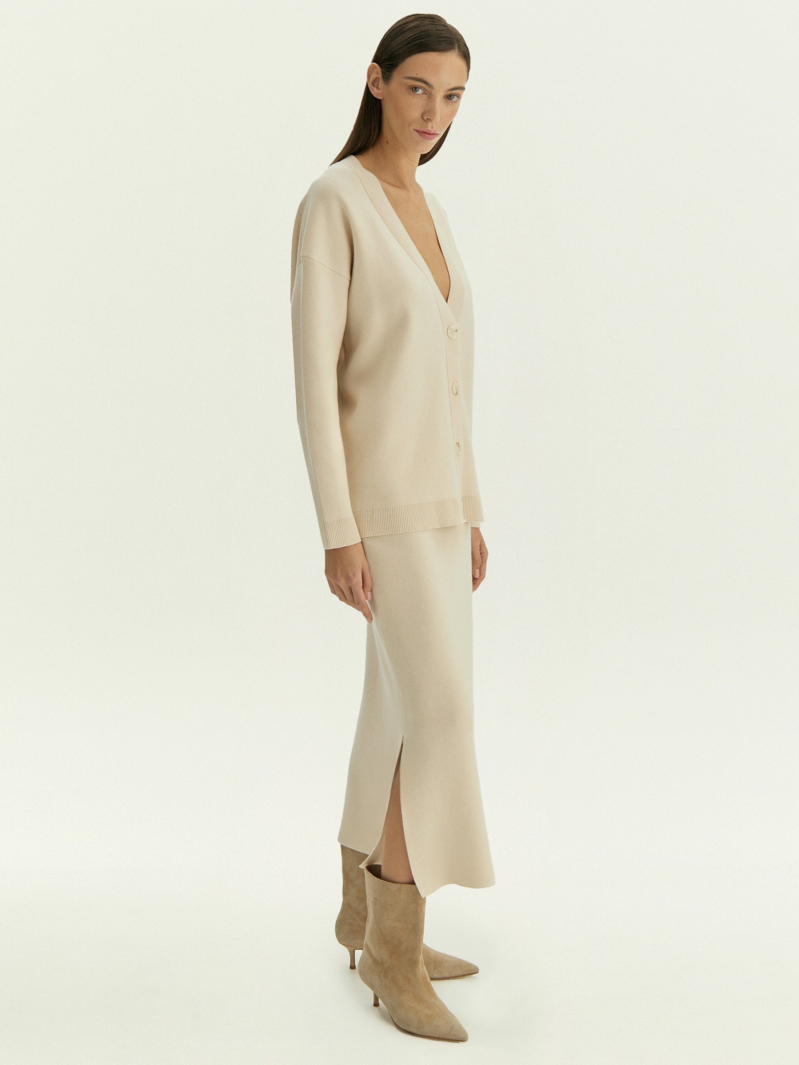 Юбка из трикотажа