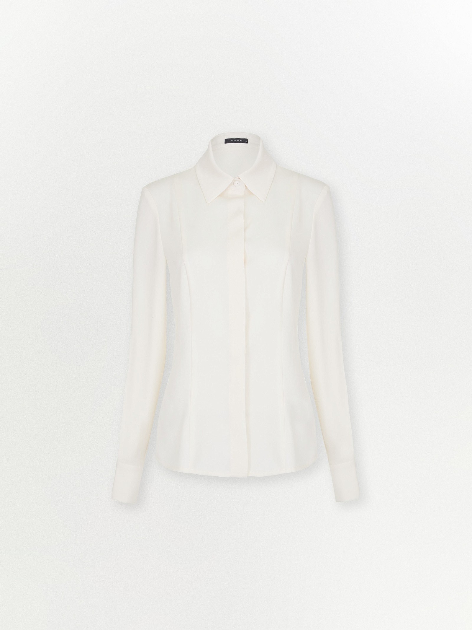 Блуза однотон