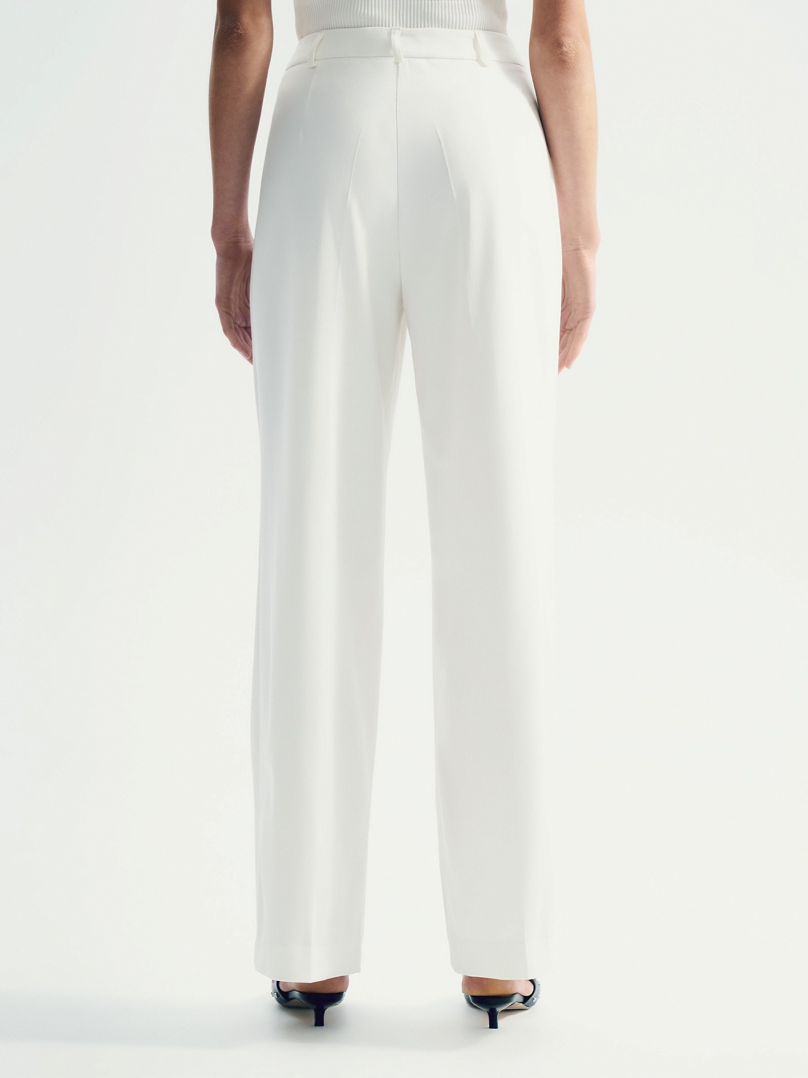 Брюки широкого кроя