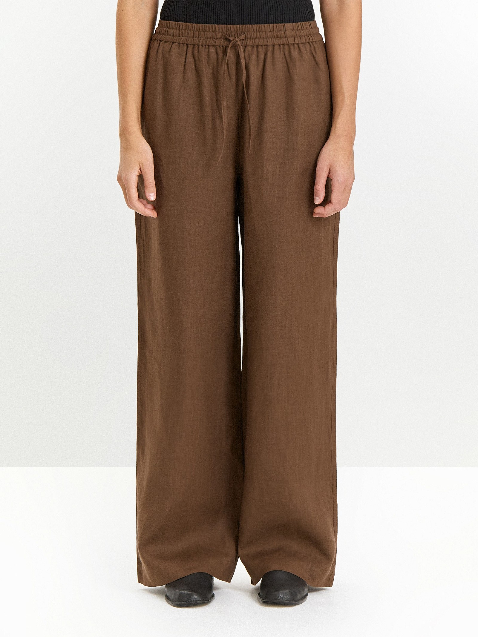 Брюки из 100% льна