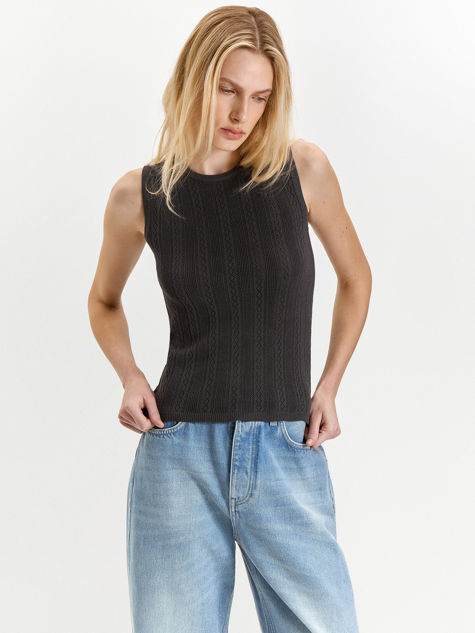 Топ ажурный