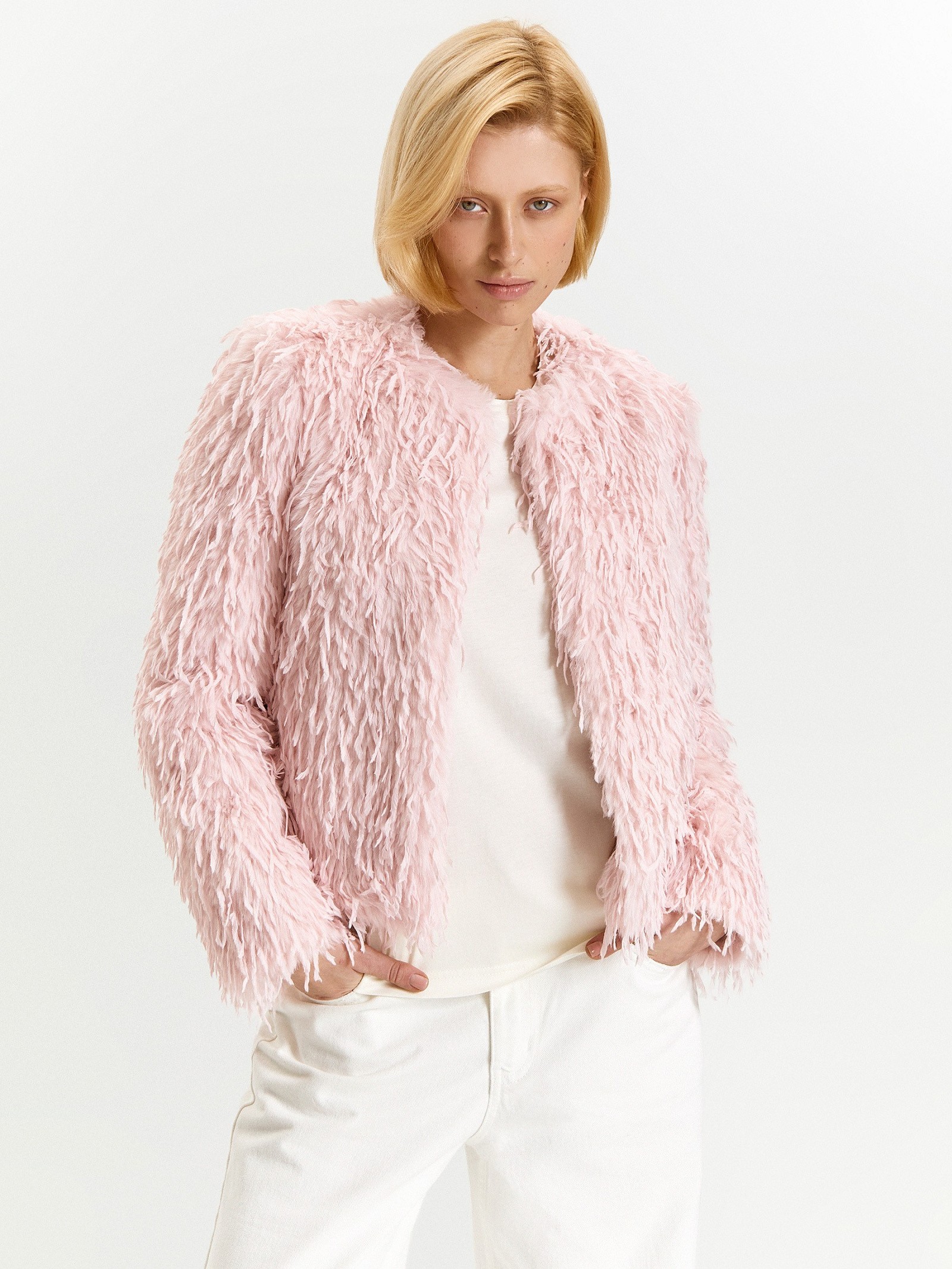 Жакет без лацканов