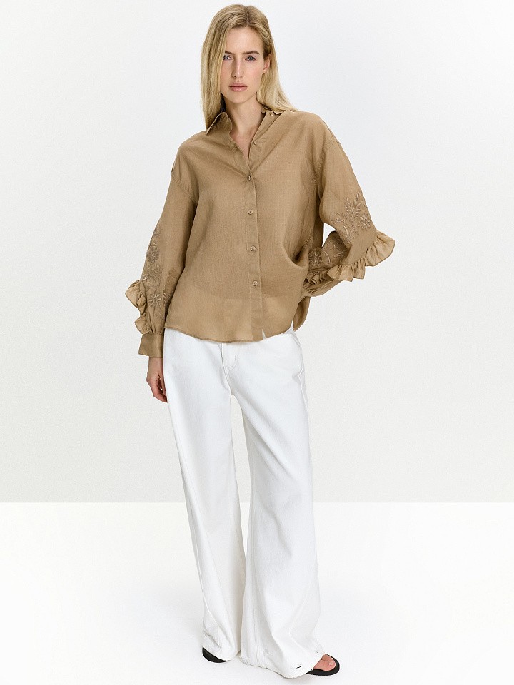 Рубашка из 100% рами