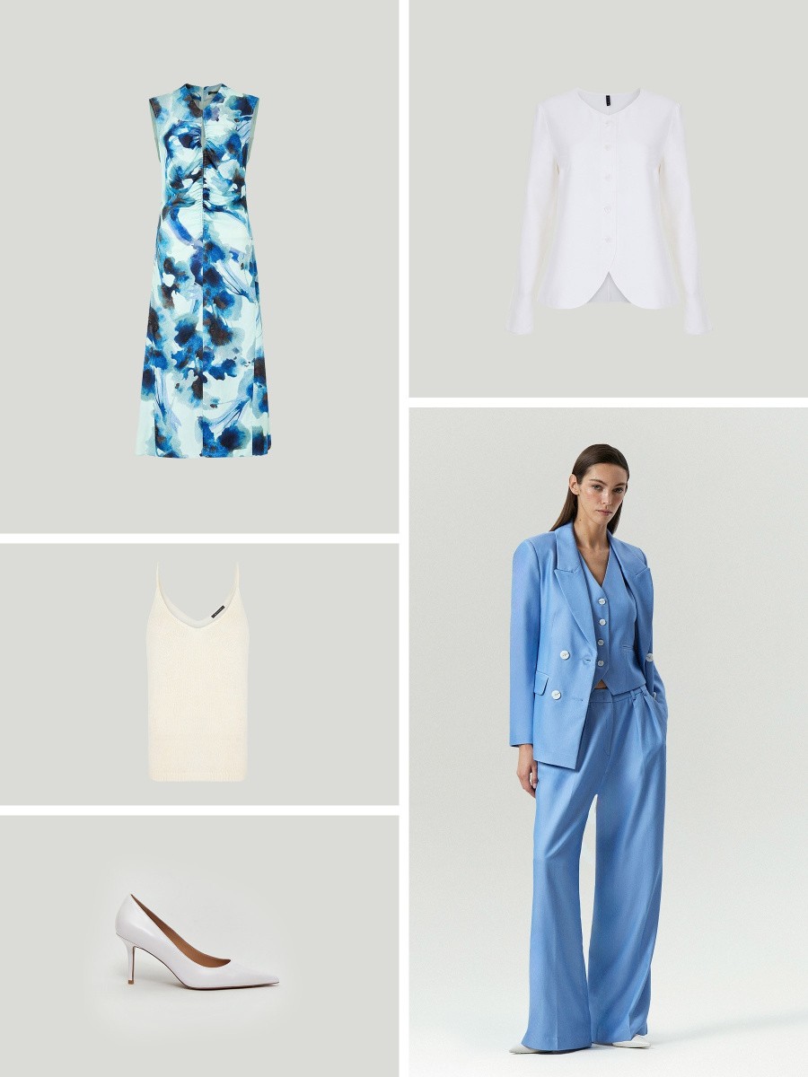 Cerulean & Marshmallow