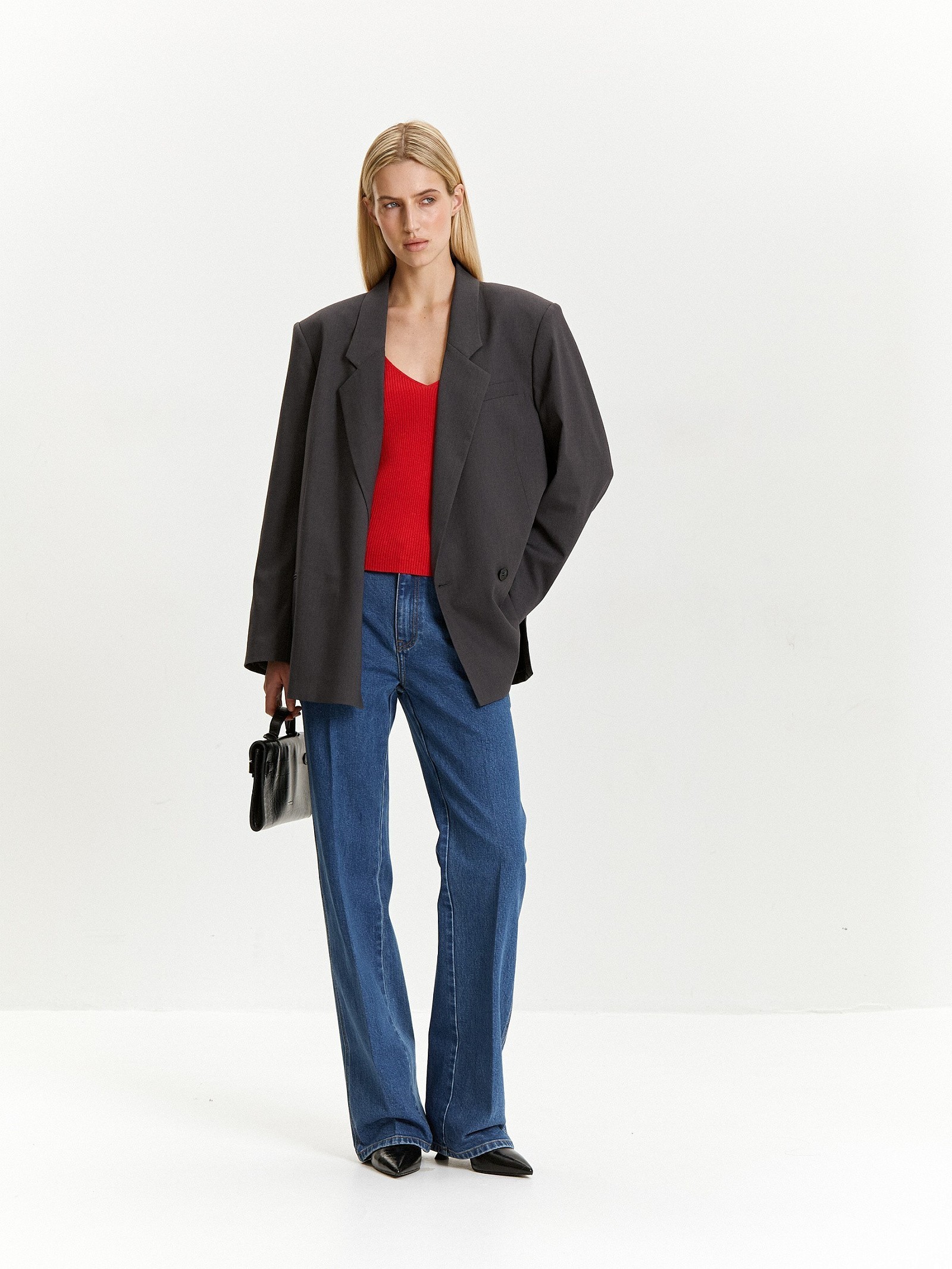 Трикотажный топ из вискозы