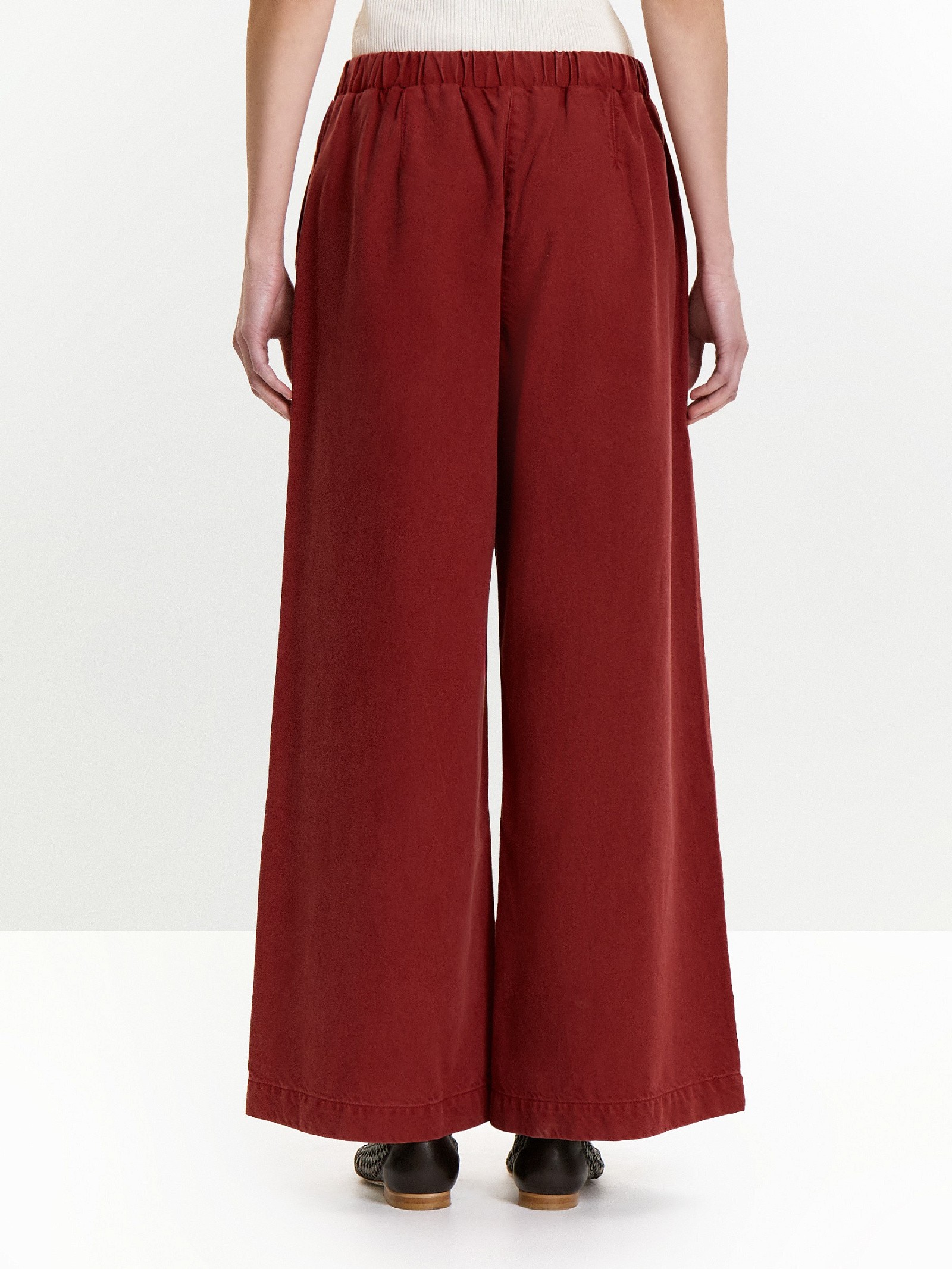 Брюки широкого кроя