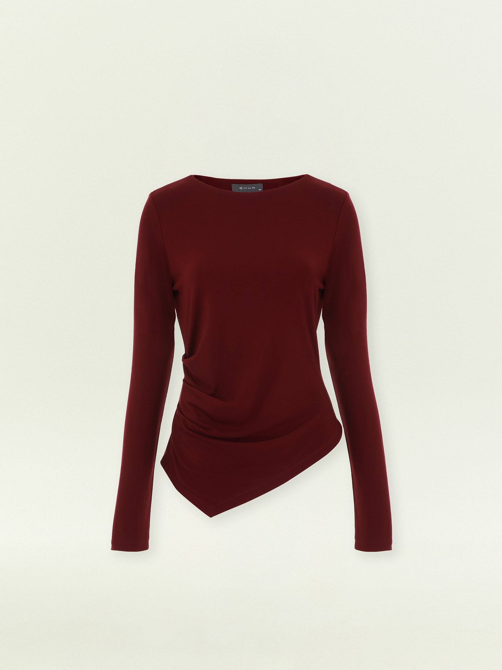 Лонгслив с ассиметрией