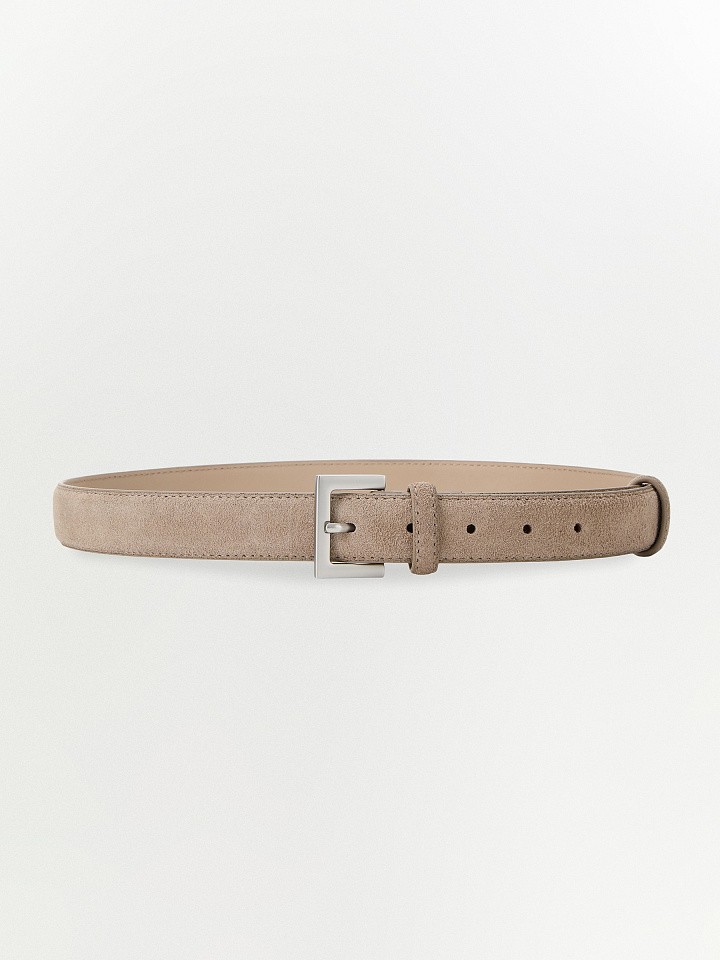 Ремень из натуральной замши