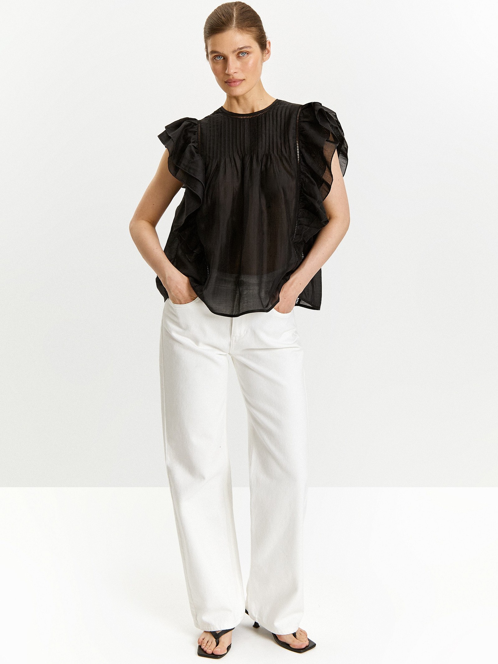 Блуза из тенсела