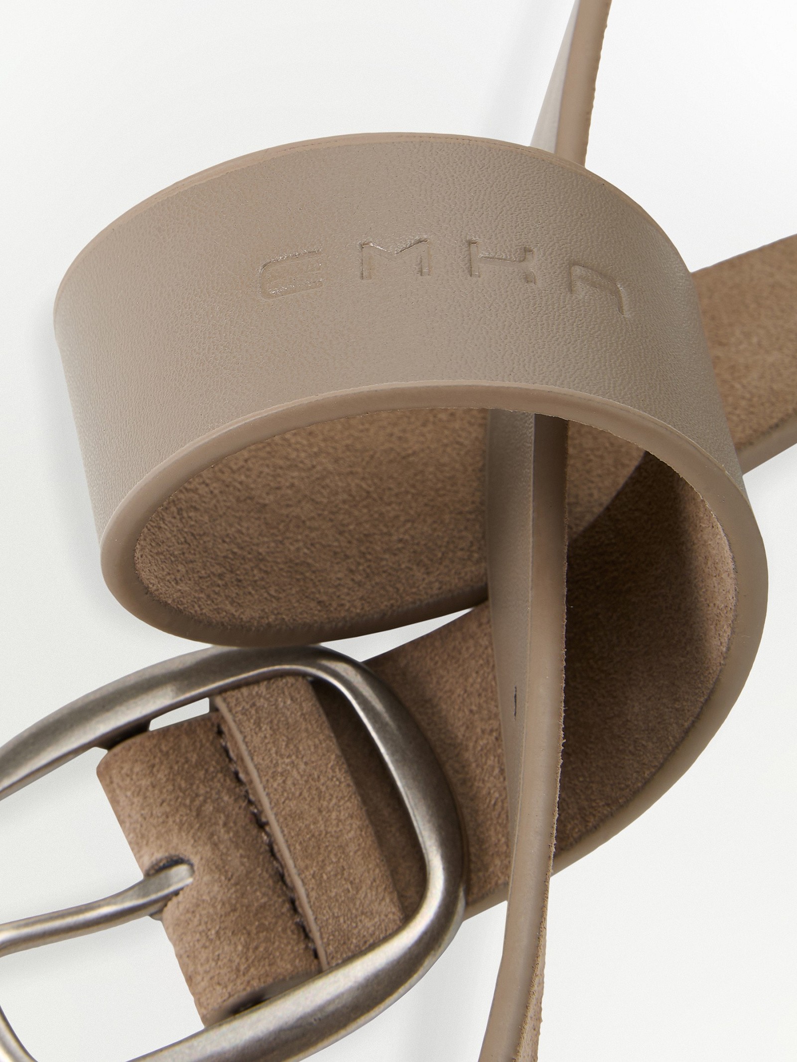 Ремень из натуральной замши