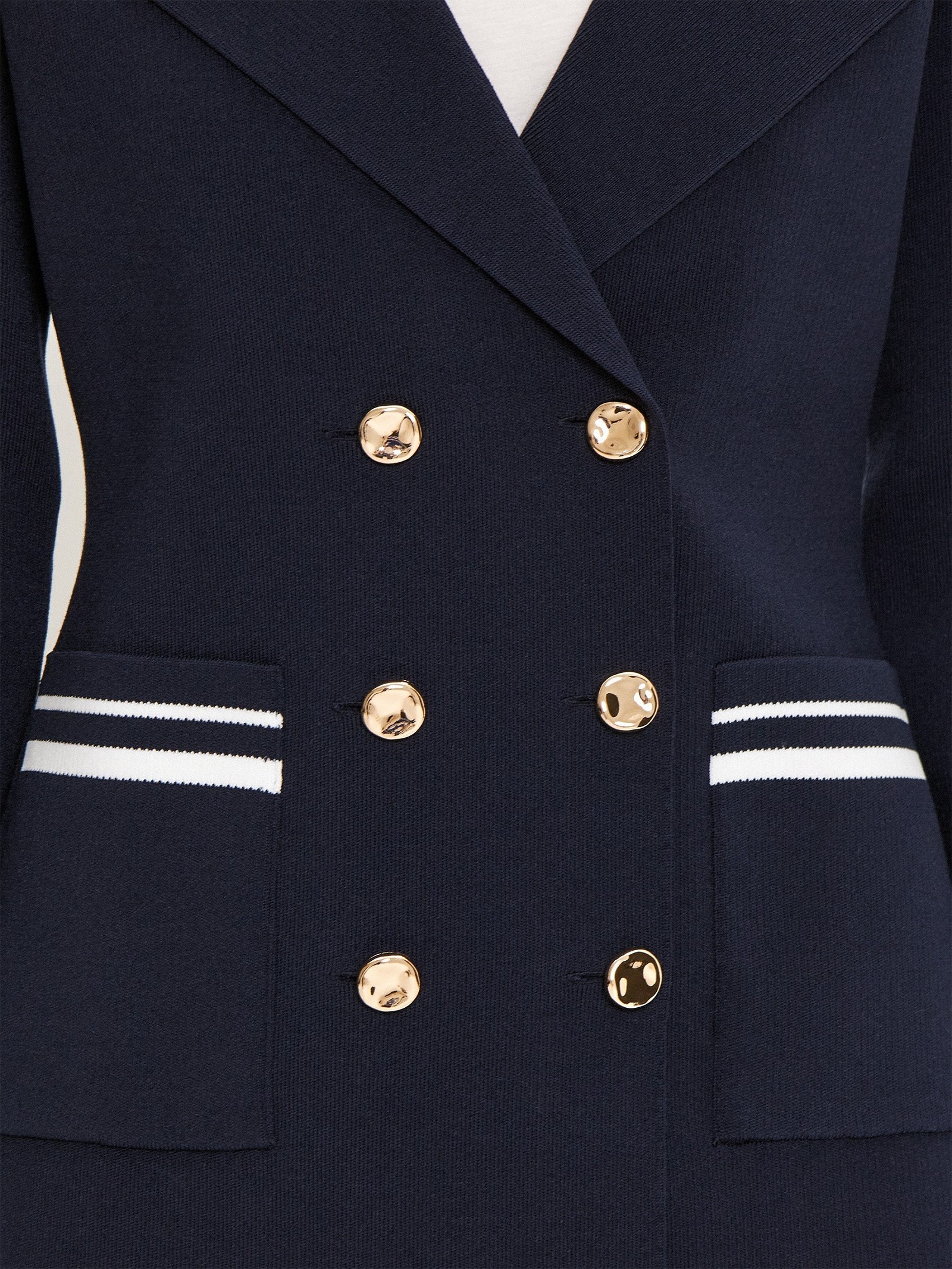 Жакет из трикотажа