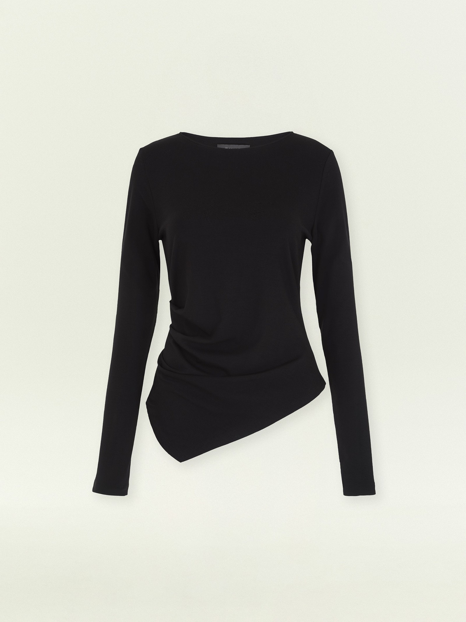 Лонгслив с асимметрией