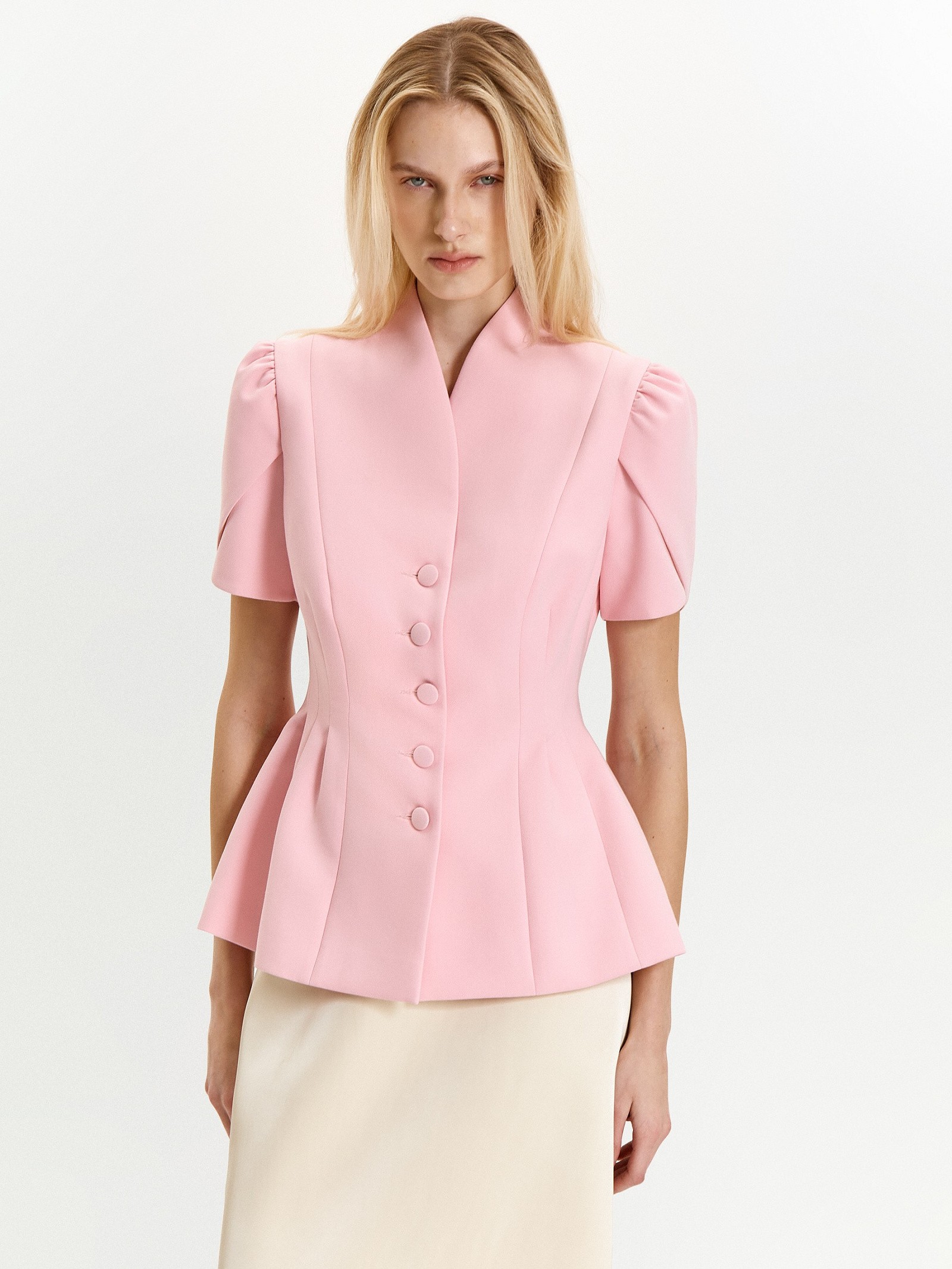 Жакет с коротким рукавом