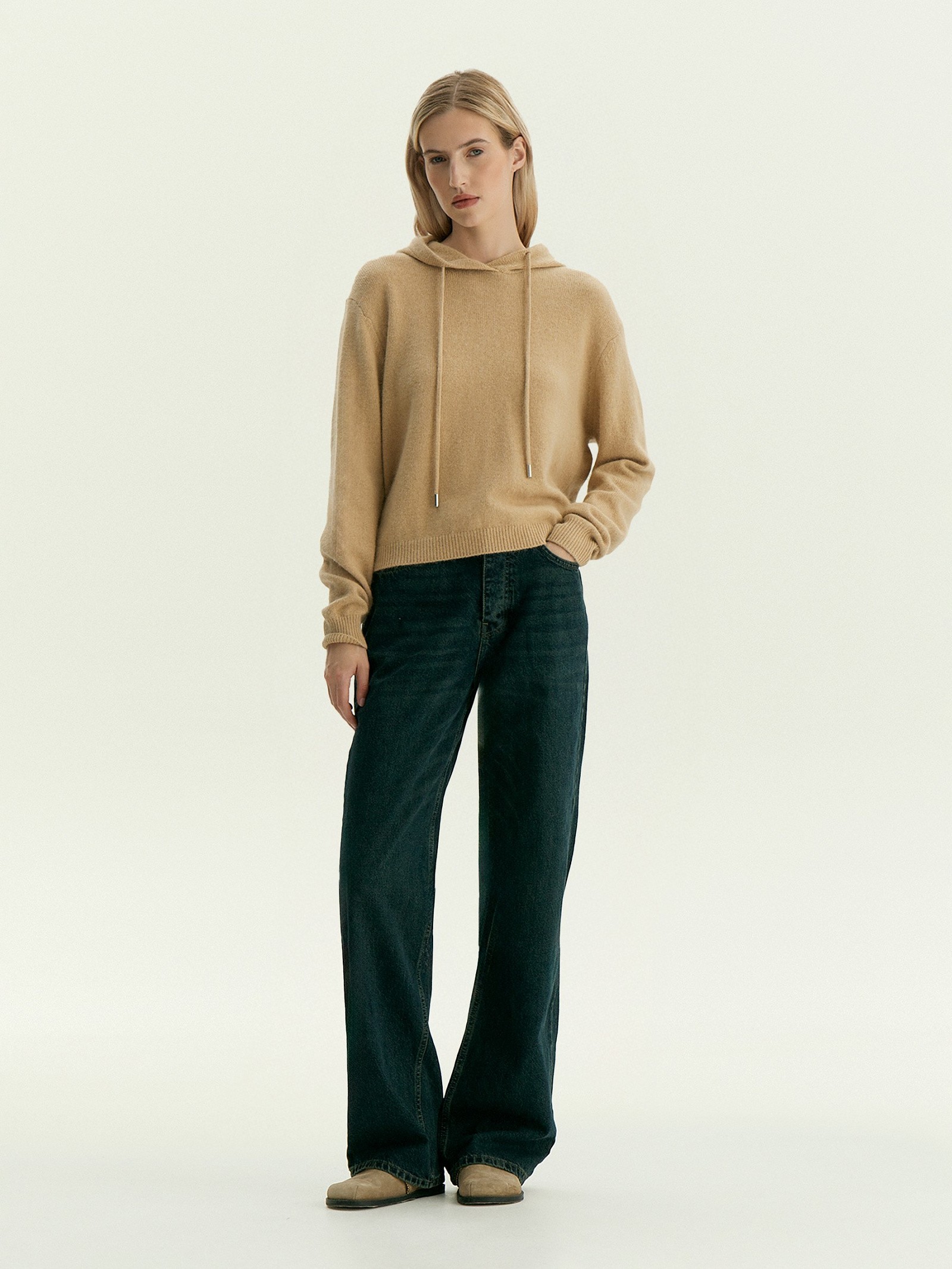 Худи из шерсти