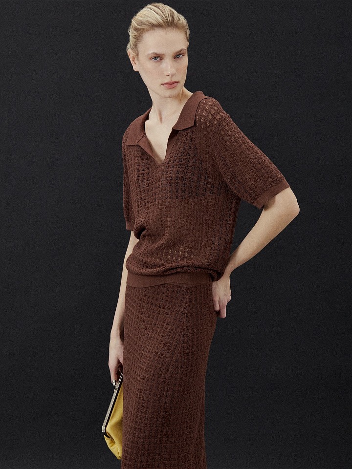 Джемпер прямого силуэта