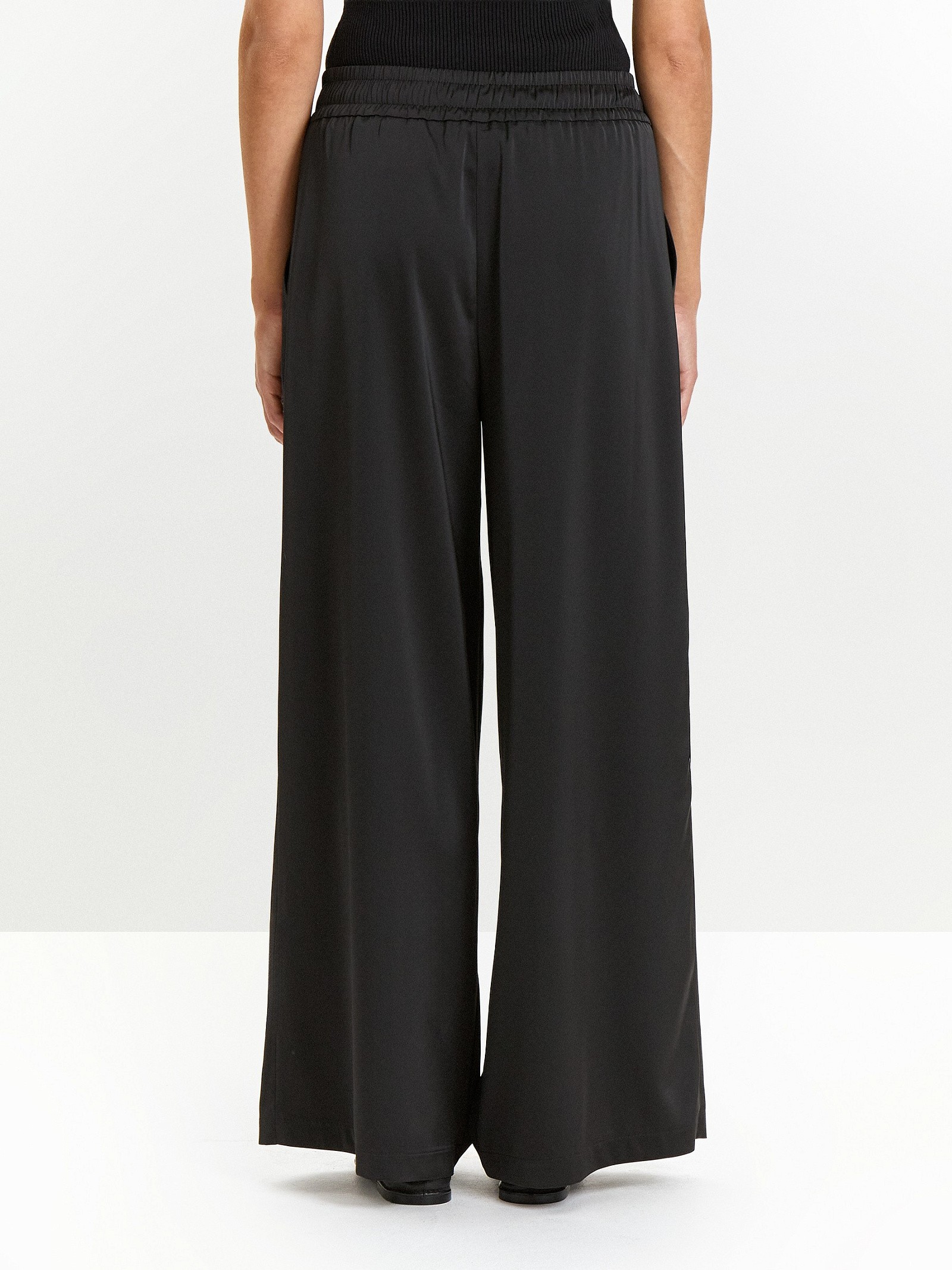 Брюки широкого кроя